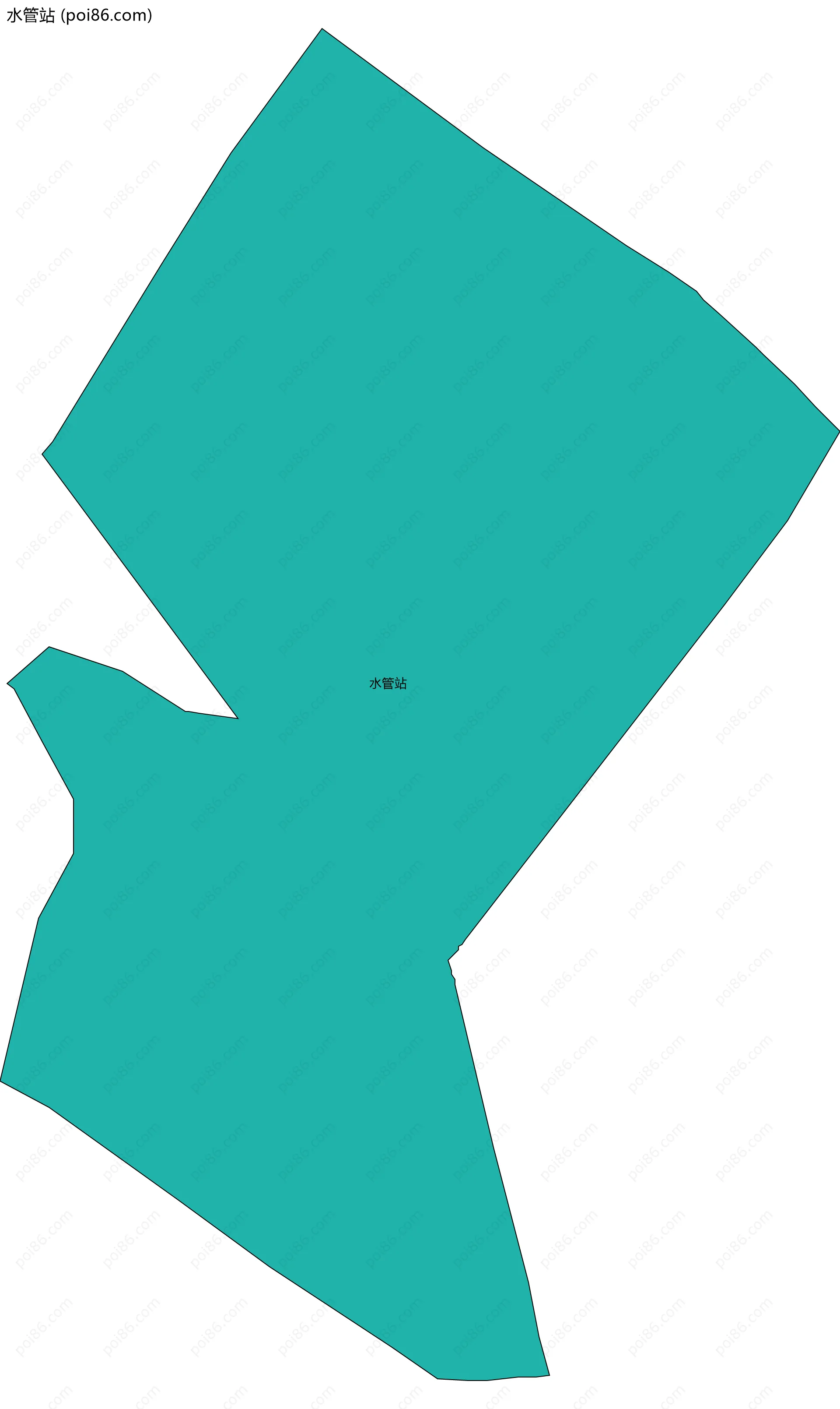 水管站边界地图