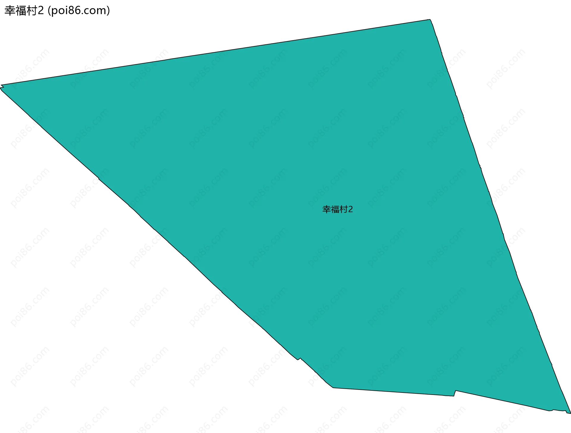 幸福村2边界地图