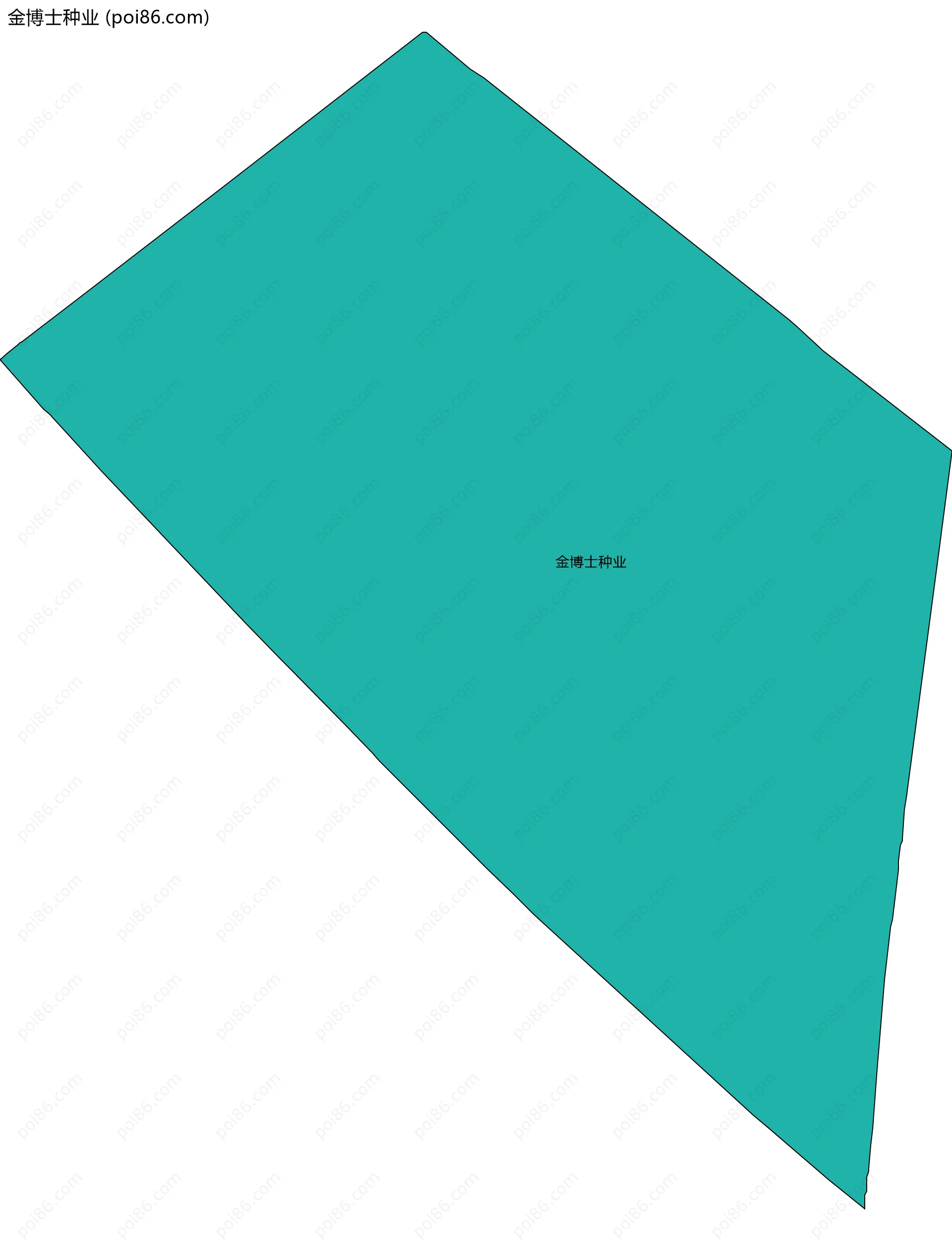 金博士种业边界地图