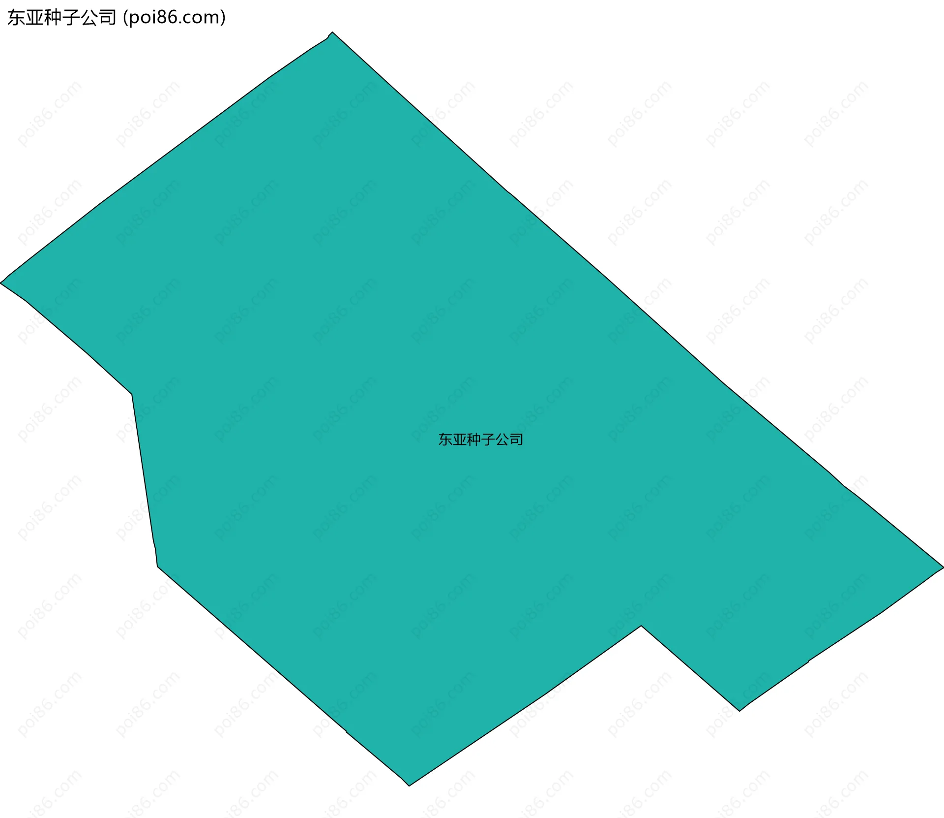东亚种子公司边界地图