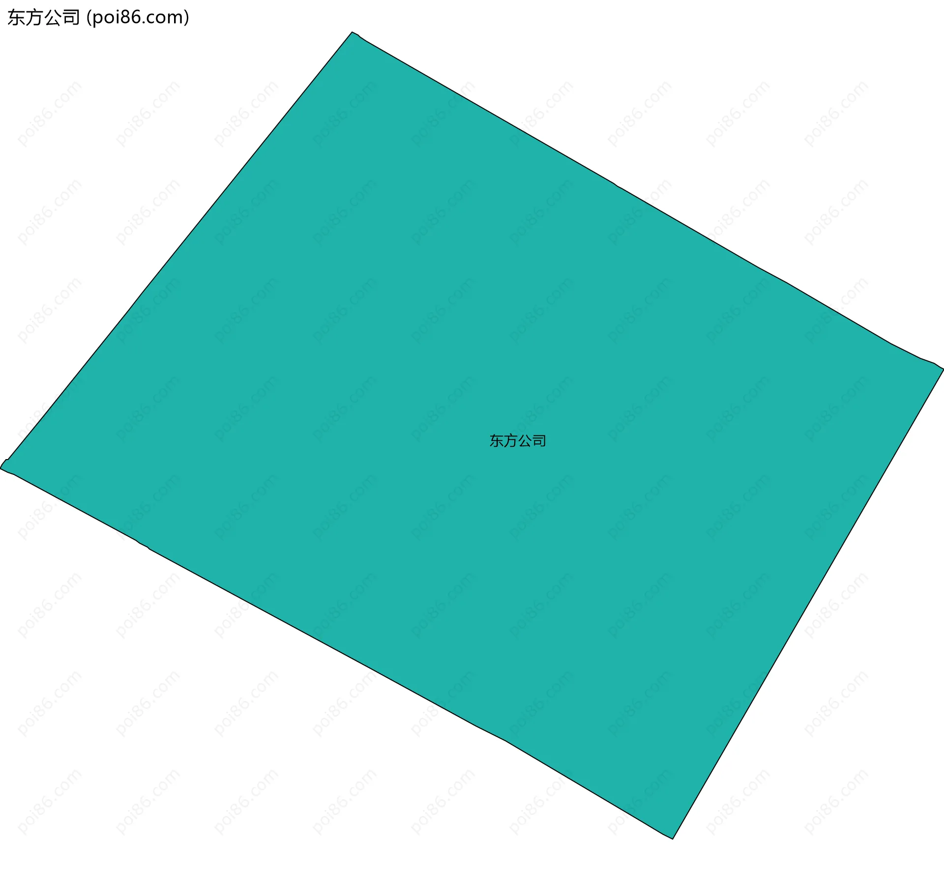 东方公司边界地图