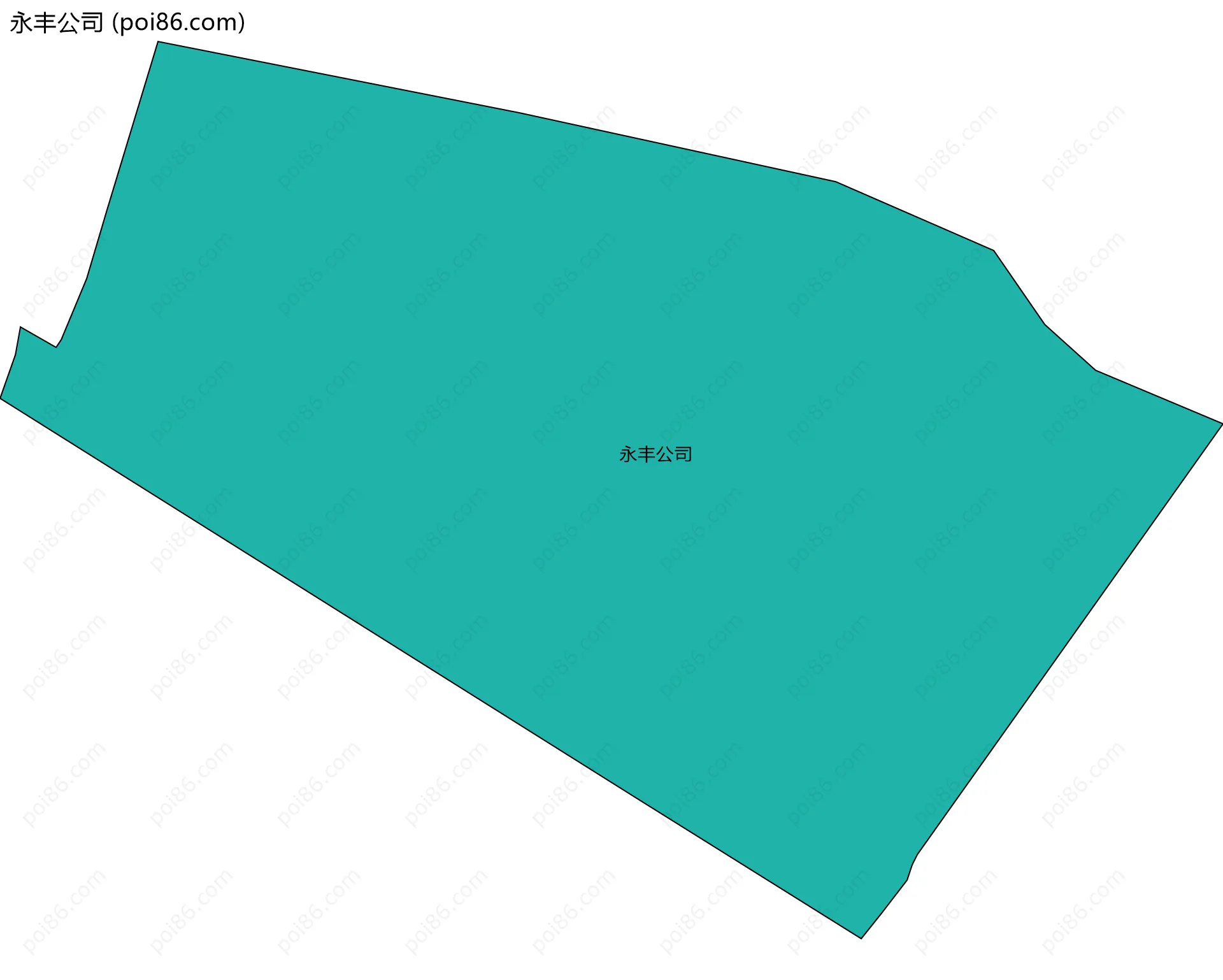 永丰公司边界地图