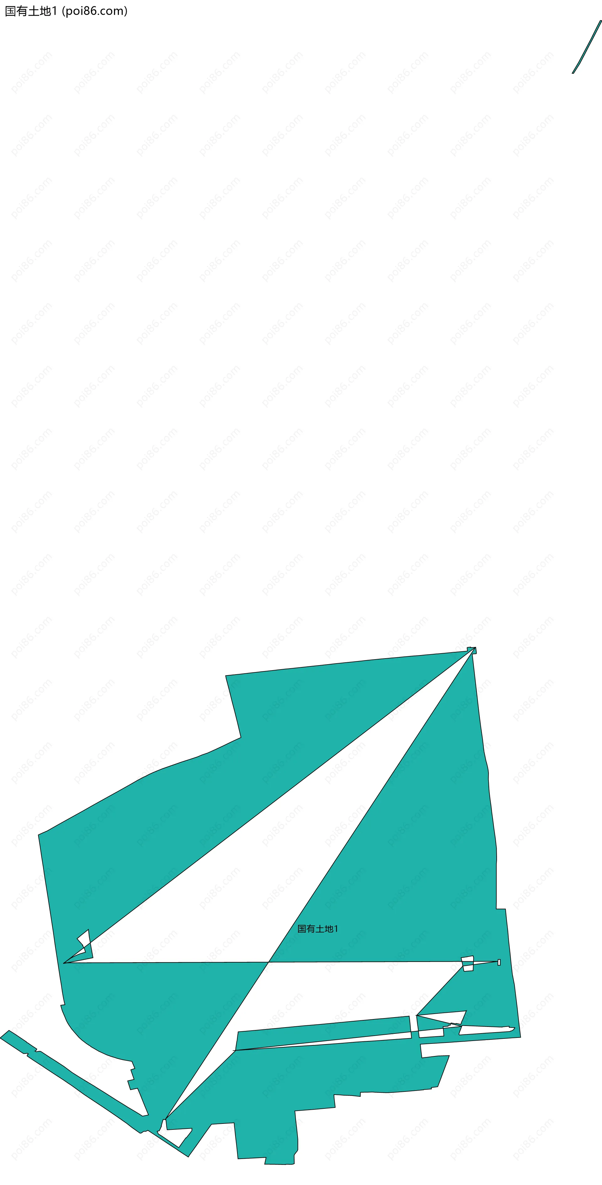 国有土地1边界地图