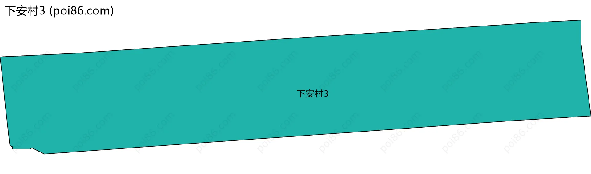 下安村3边界地图