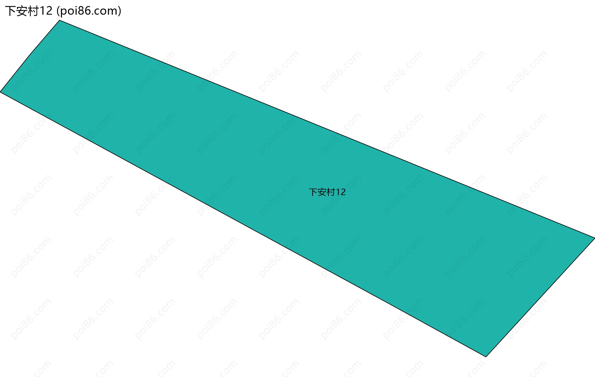 下安村12边界地图