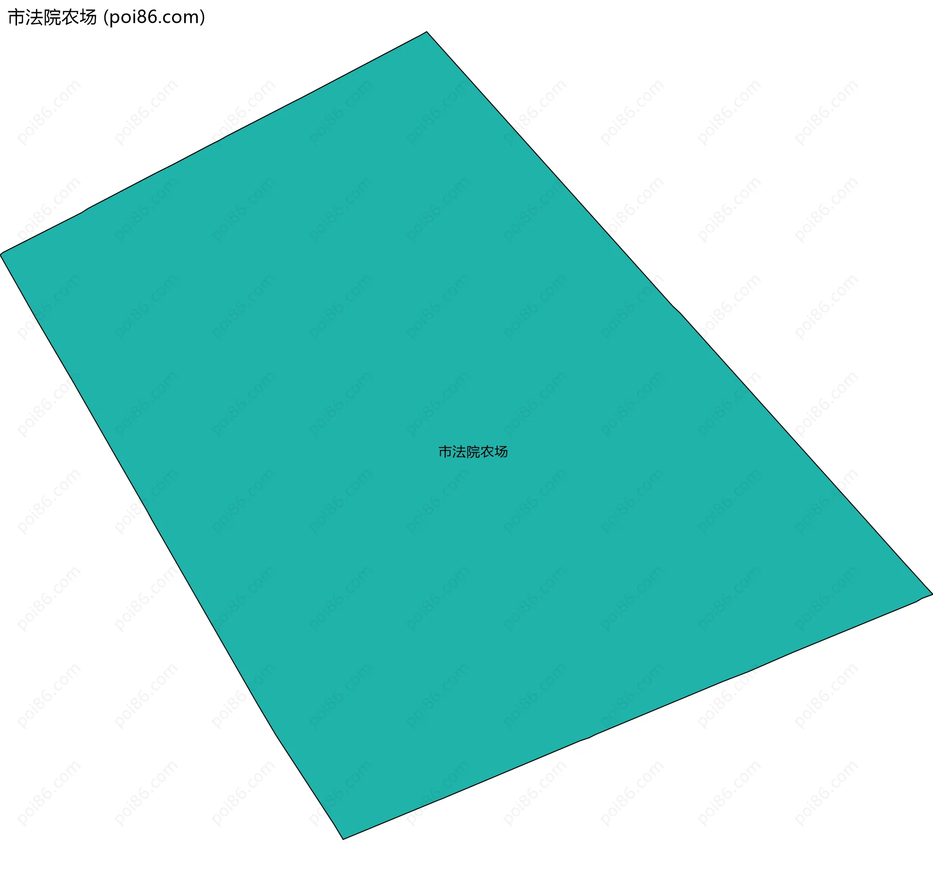 市法院农场边界地图