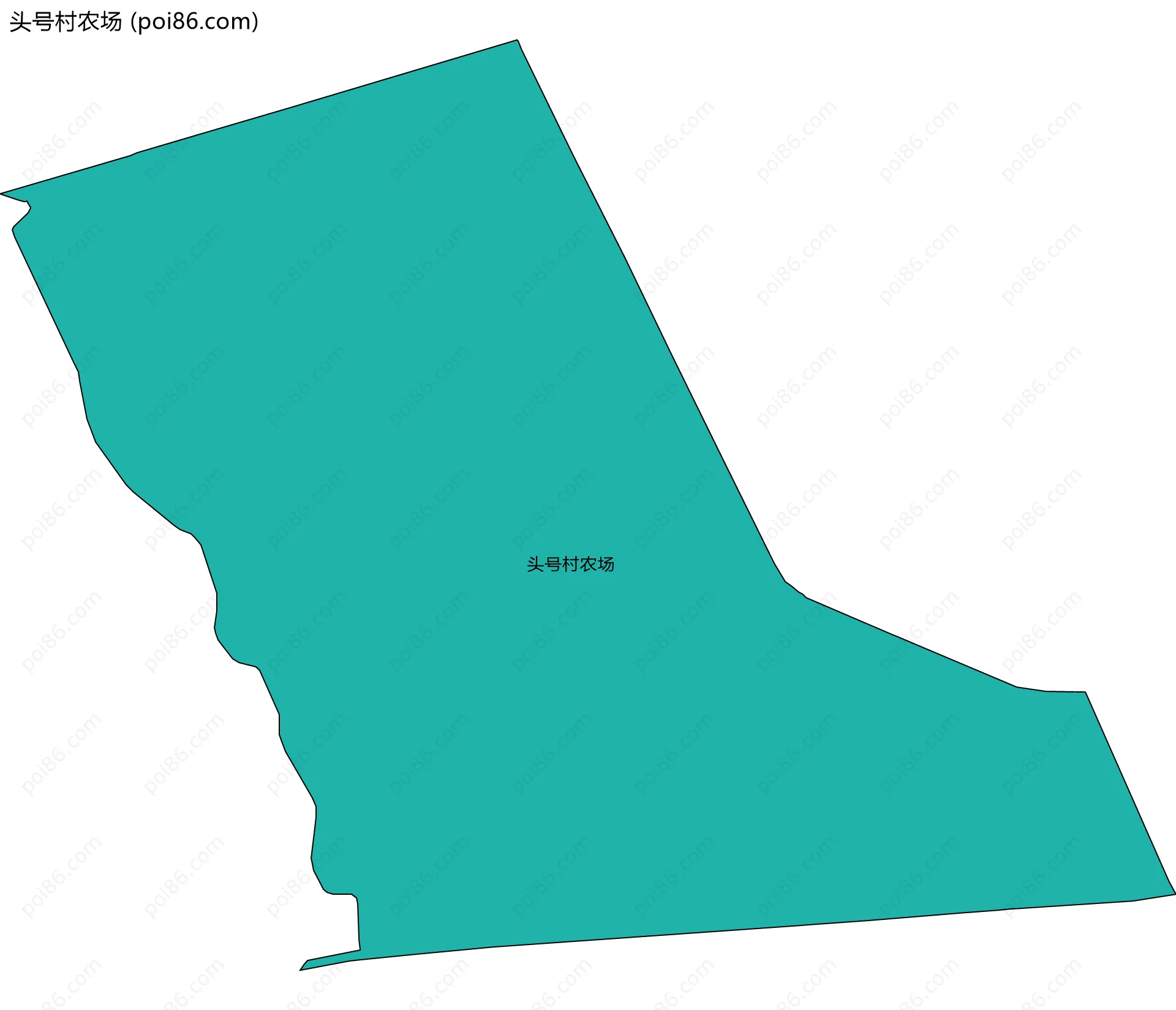 头号村农场边界地图