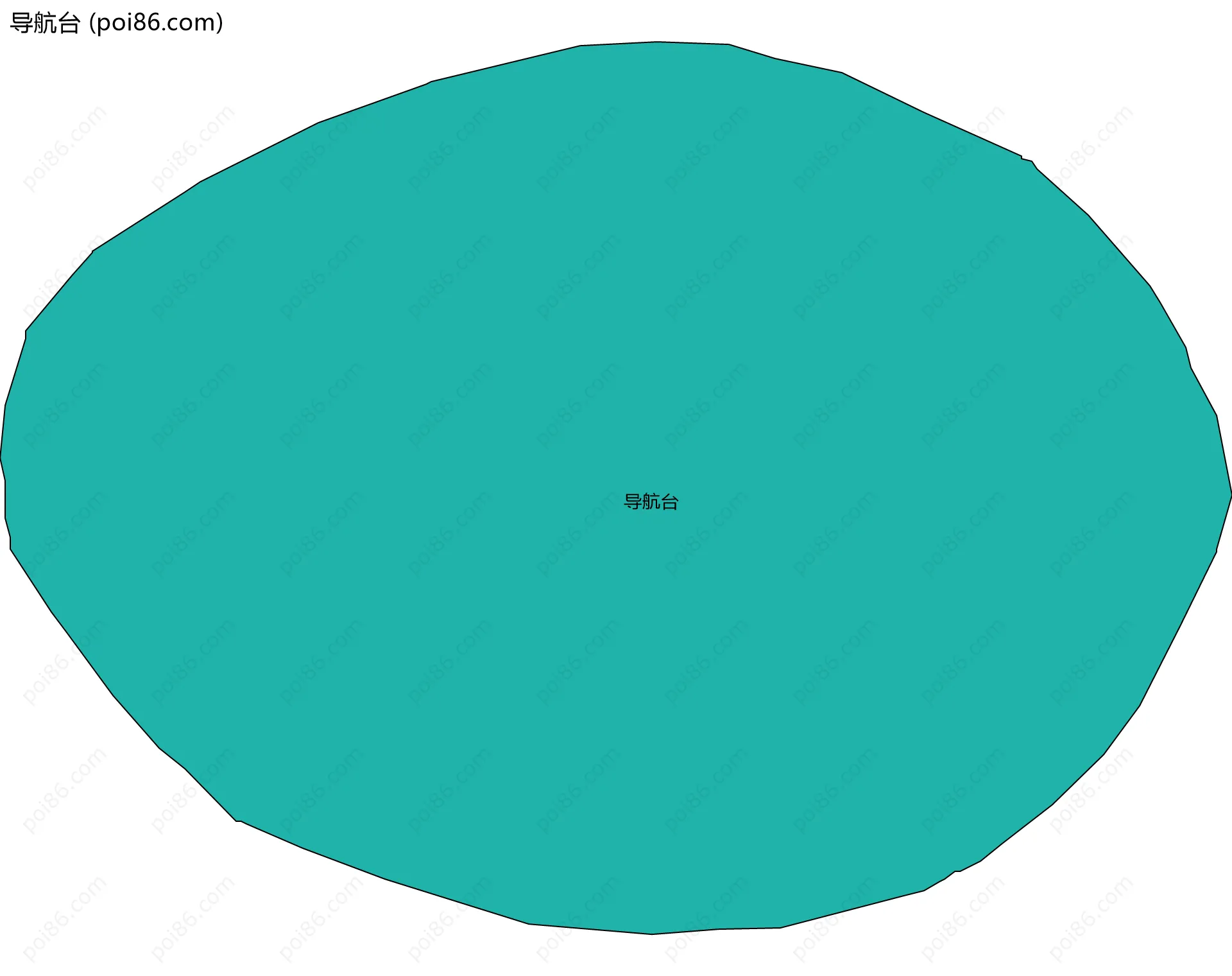 导航台边界地图