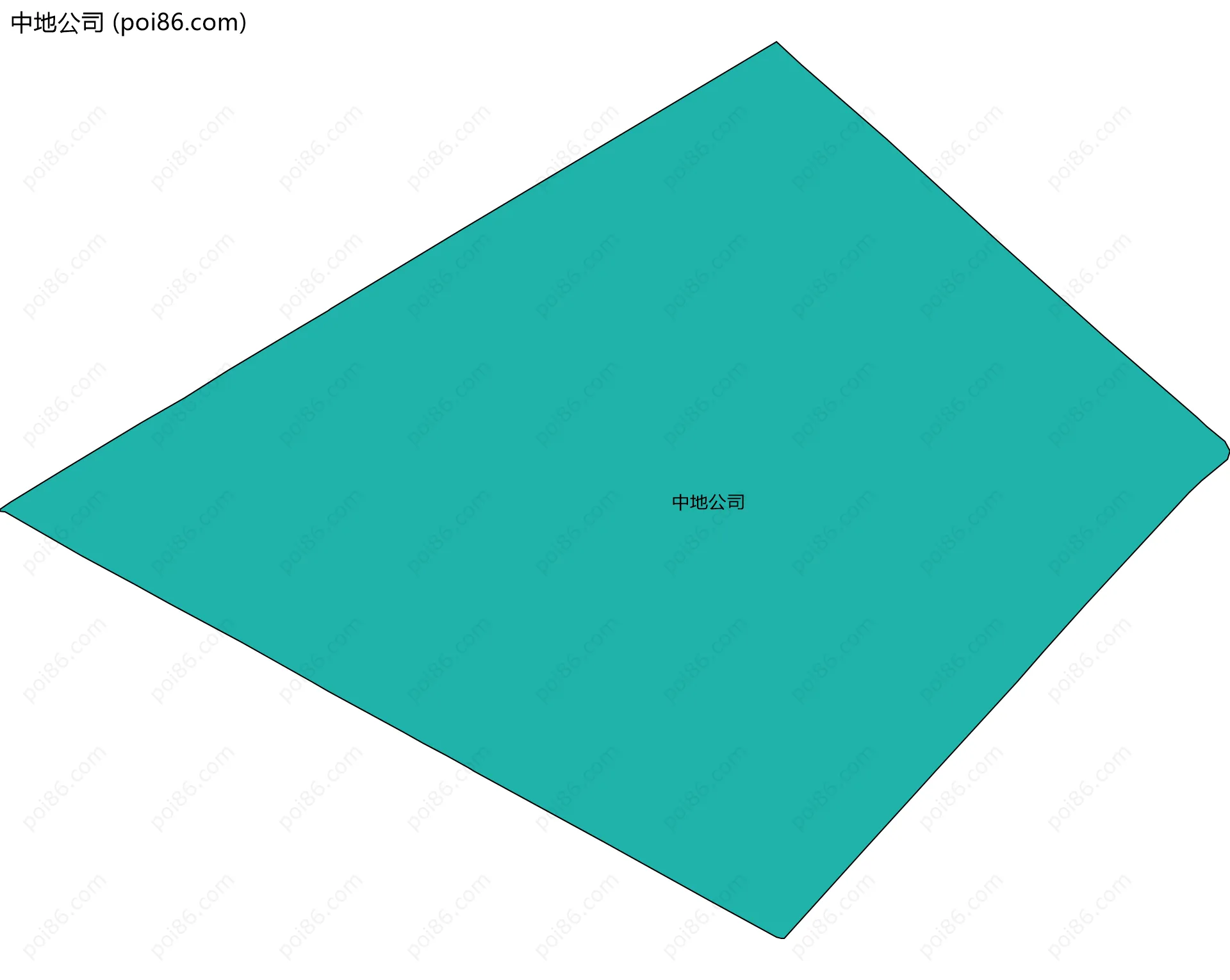 中地公司边界地图