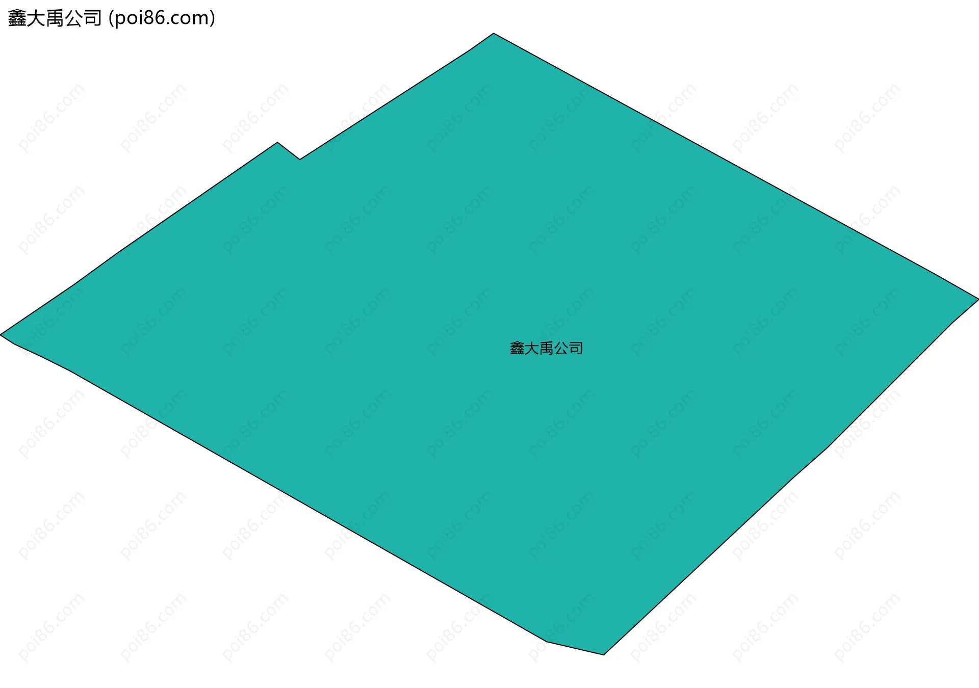 鑫大禹公司边界地图