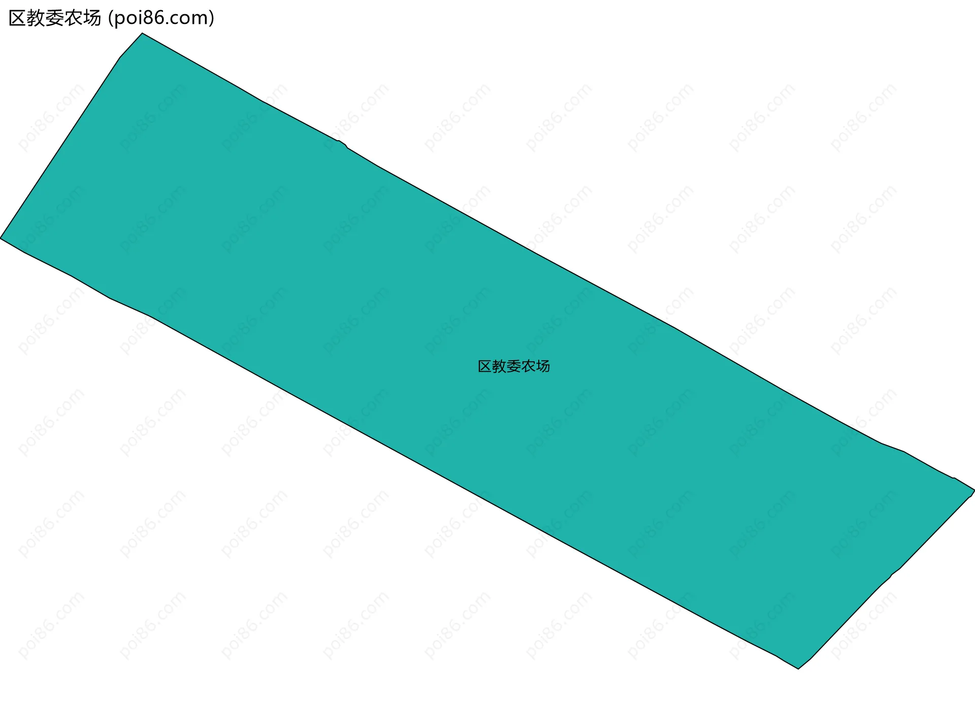 区教委农场边界地图
