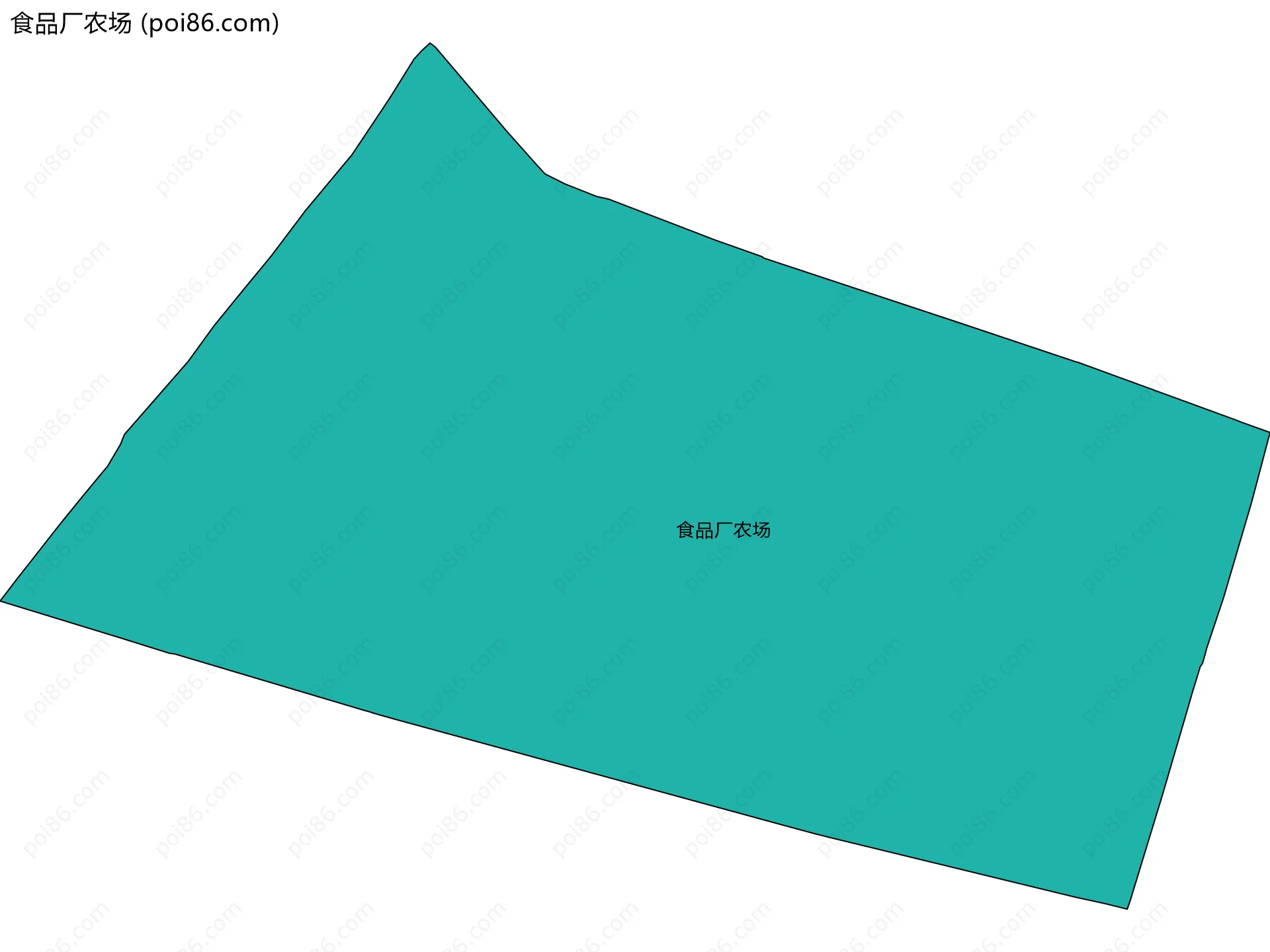 食品厂农场边界地图