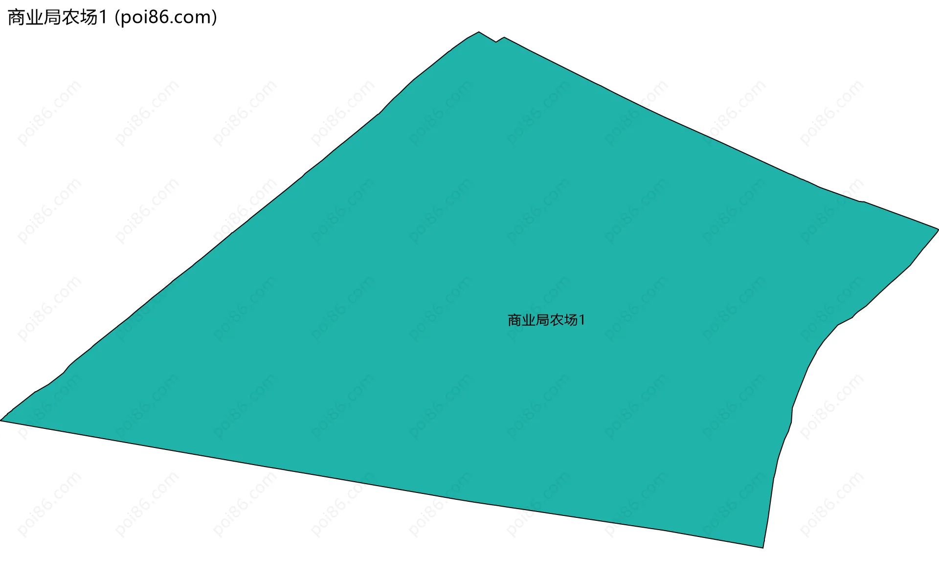 商业局农场1边界地图