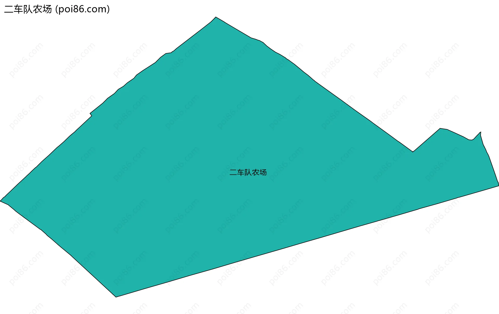 二车队农场边界地图