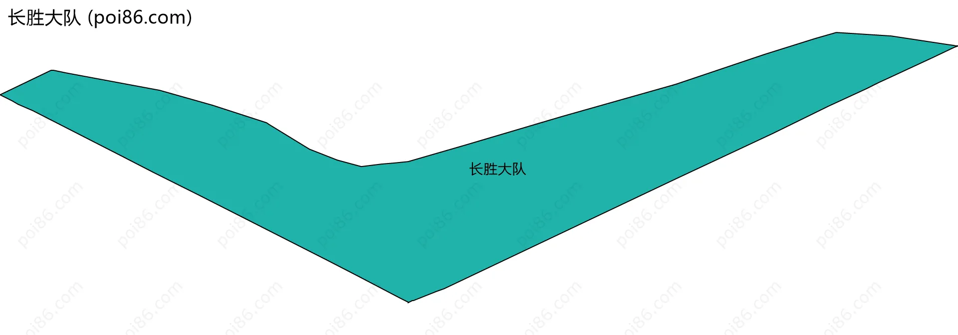 长胜大队边界地图