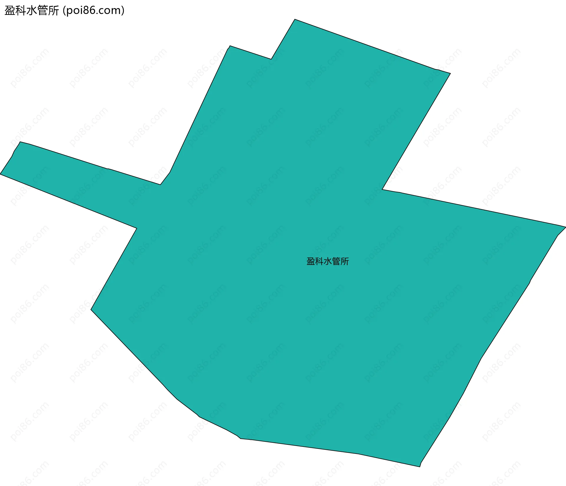 盈科水管所边界地图