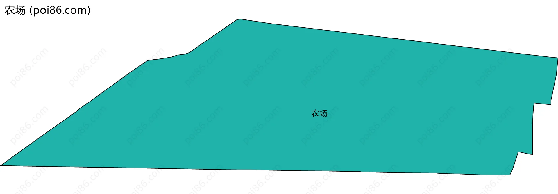 农场边界地图