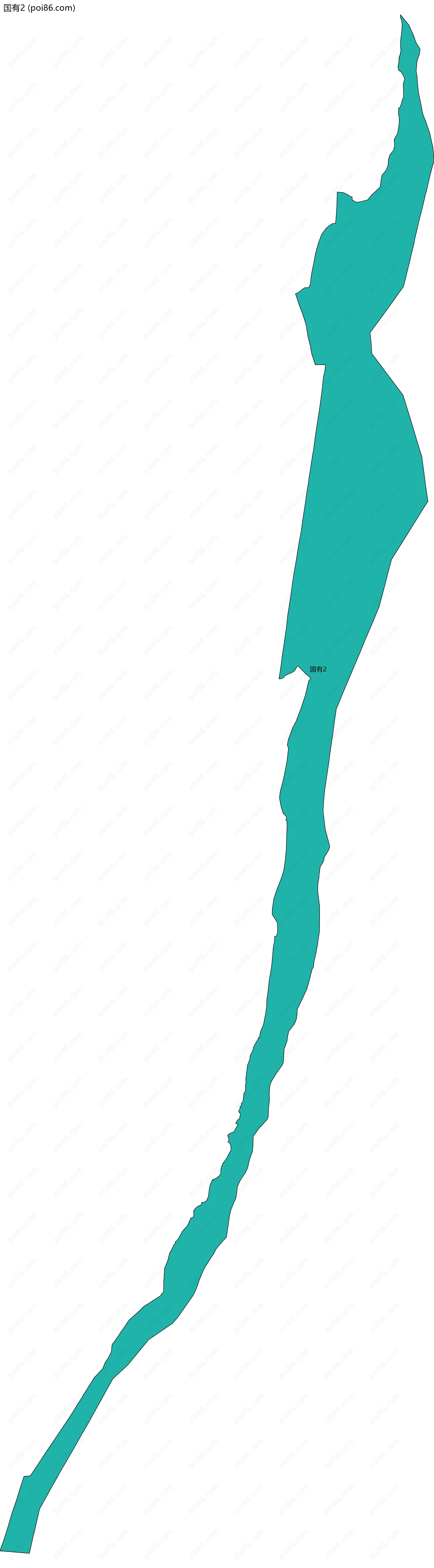 国有2边界地图