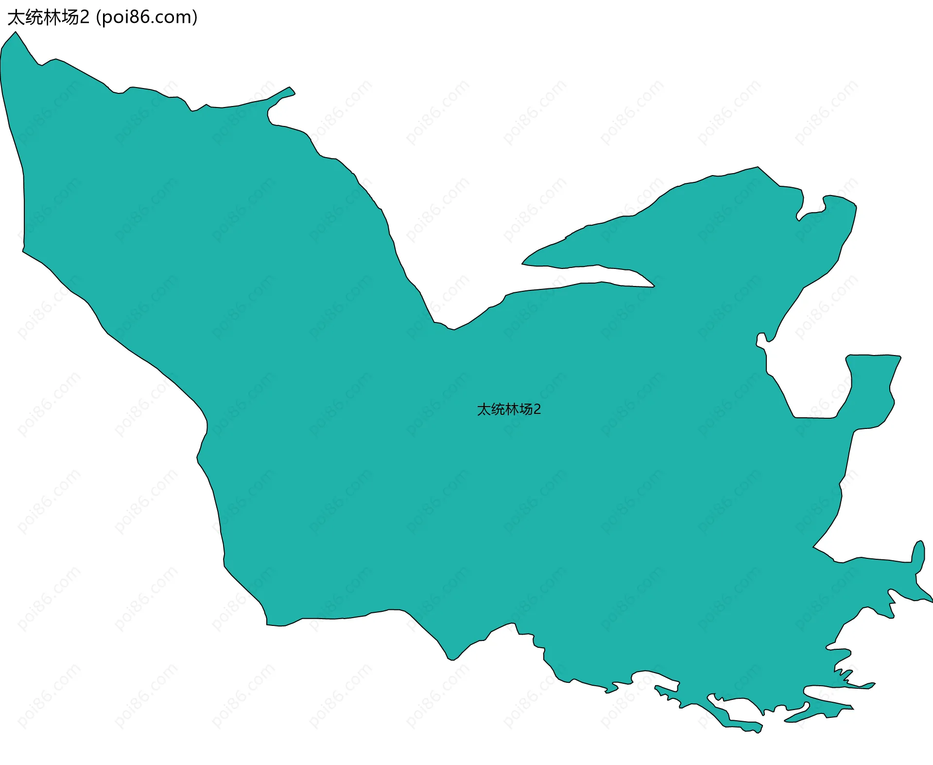 太统林场2边界地图