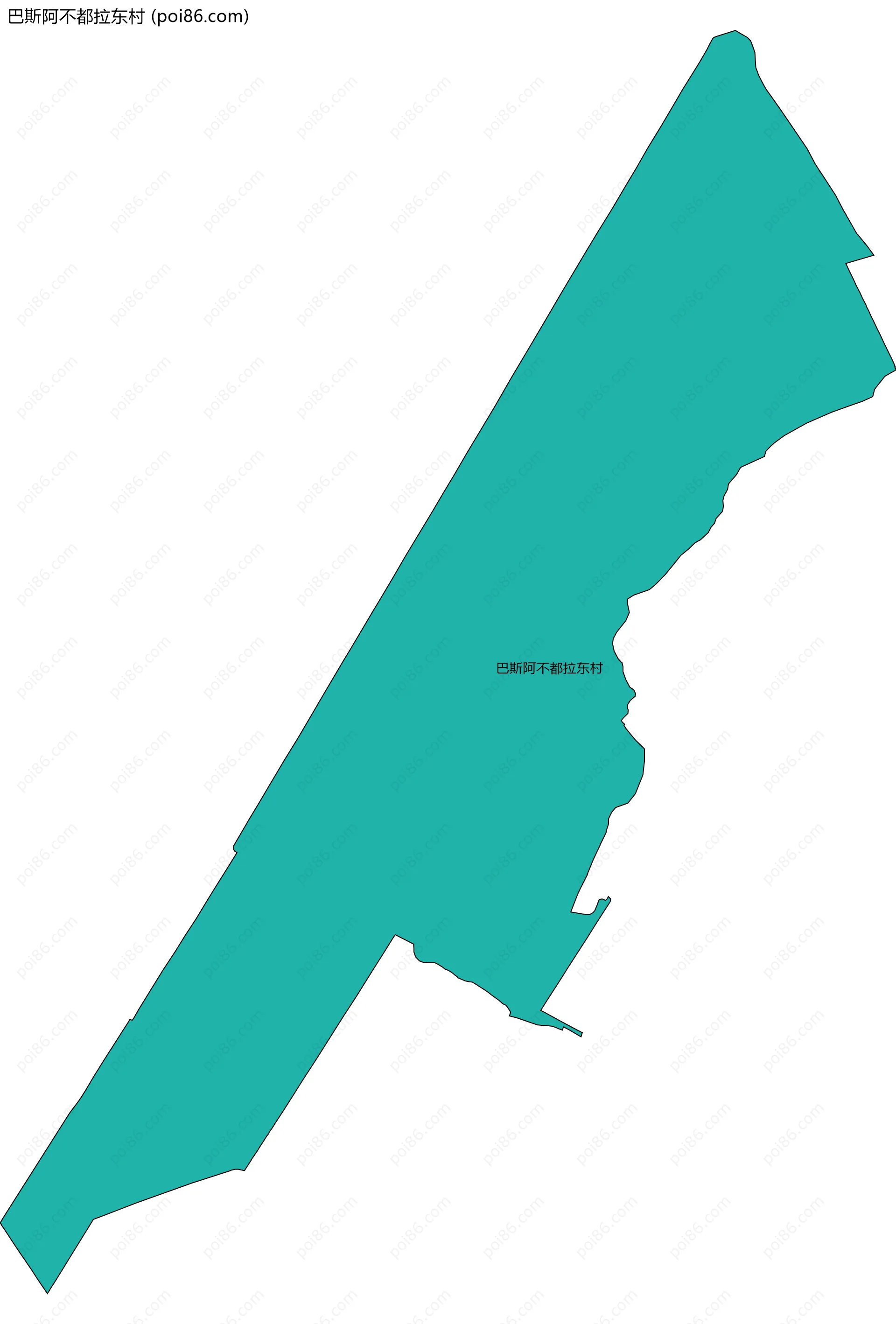 巴斯阿不都拉东村边界地图