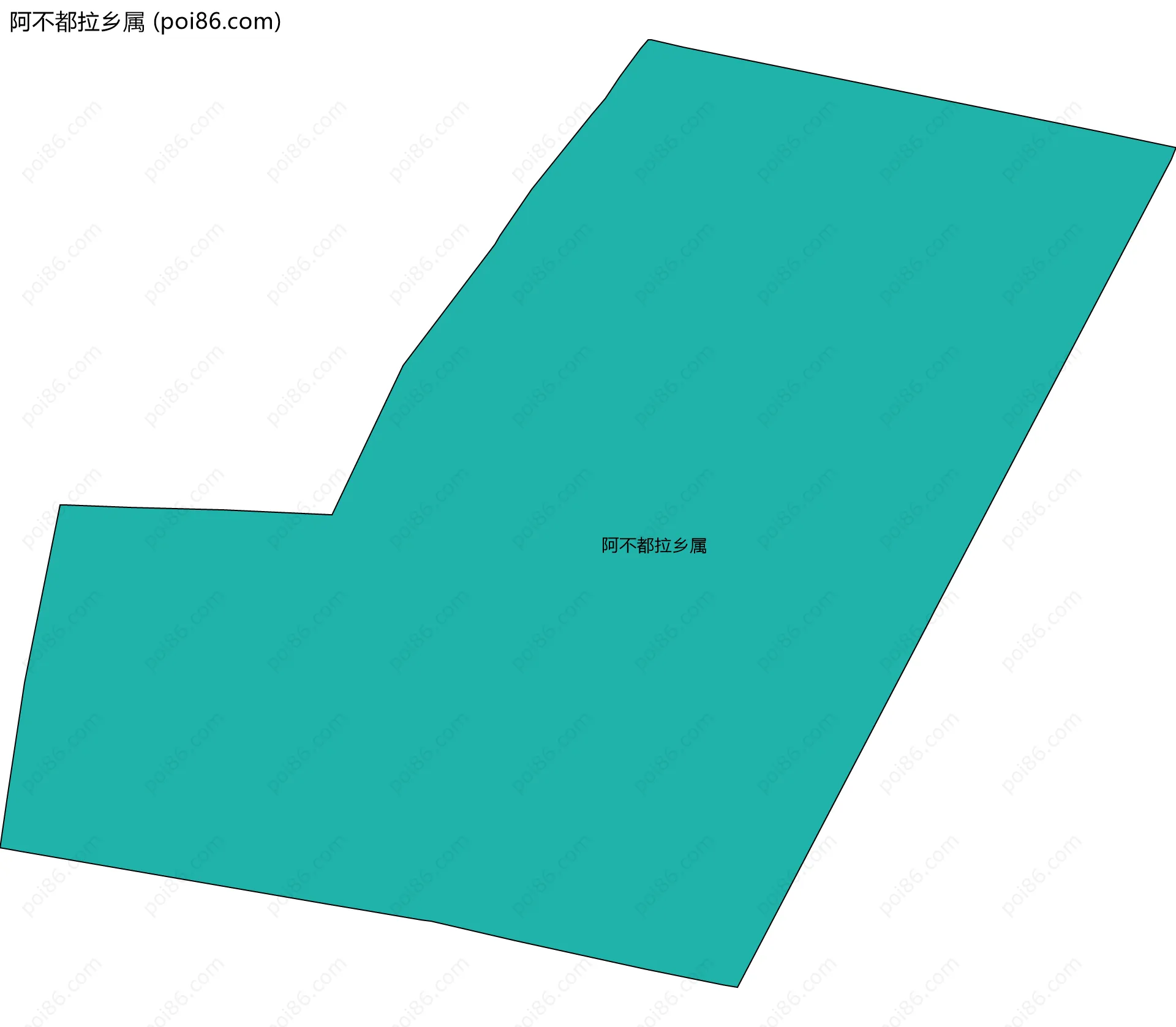 阿不都拉乡属边界地图