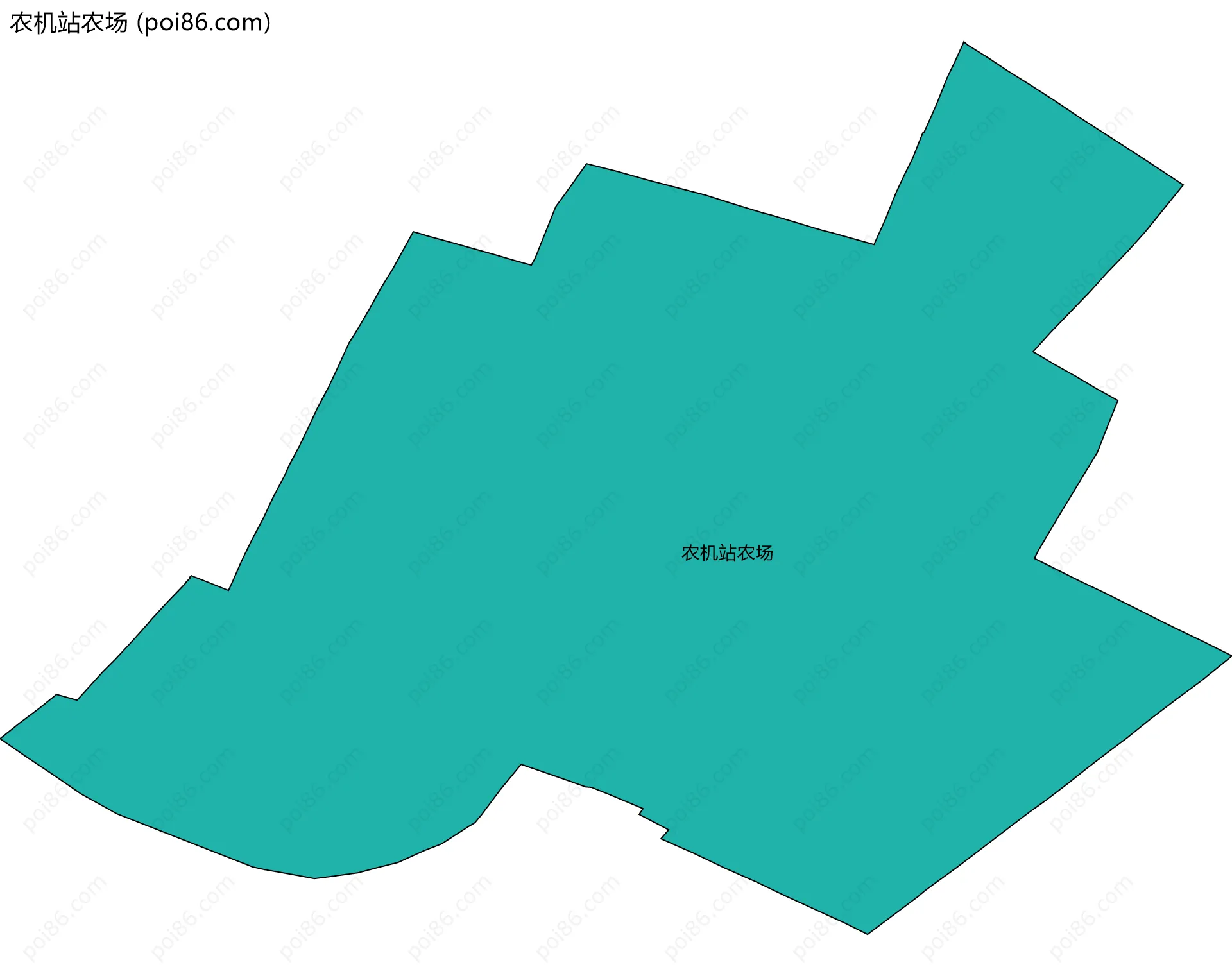 农机站农场边界地图
