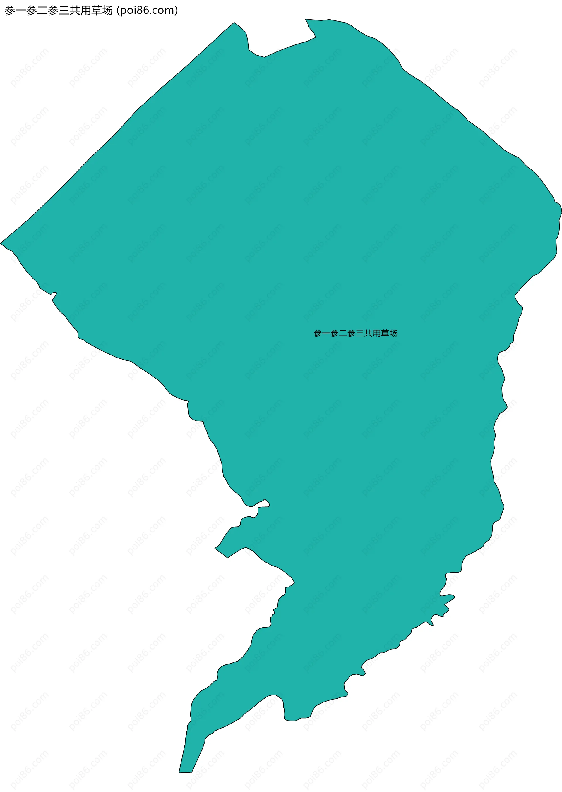 参一参二参三共用草场边界地图