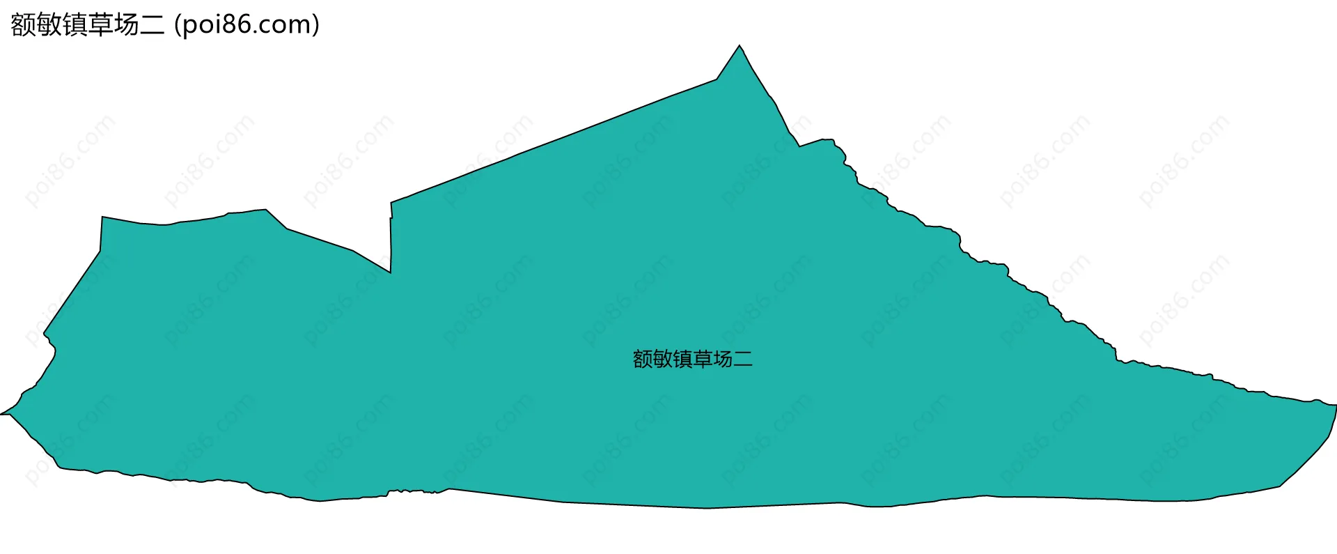 额敏镇草场二边界地图