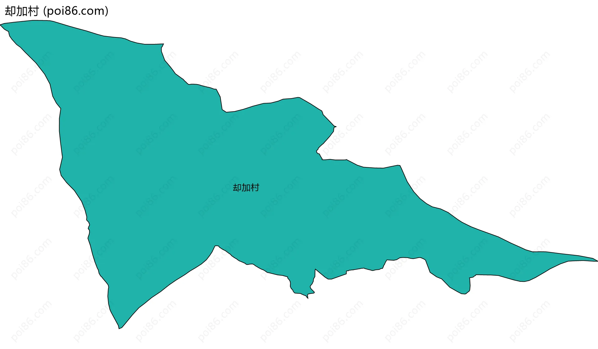 却加村边界地图