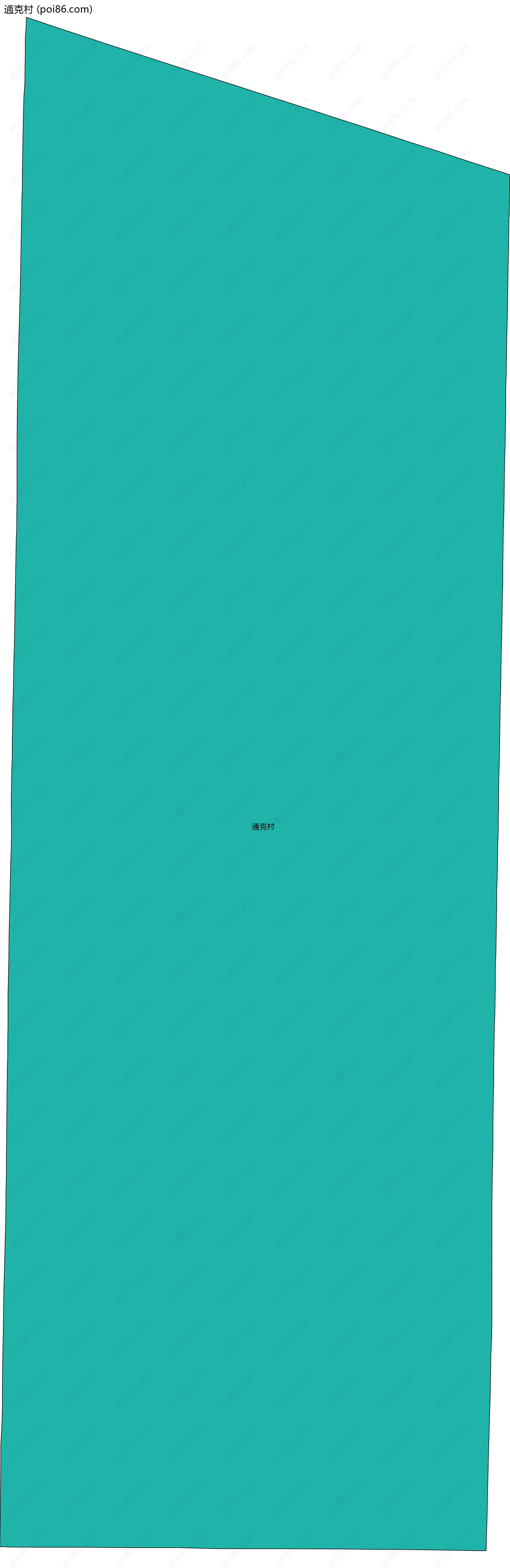 通克村边界地图