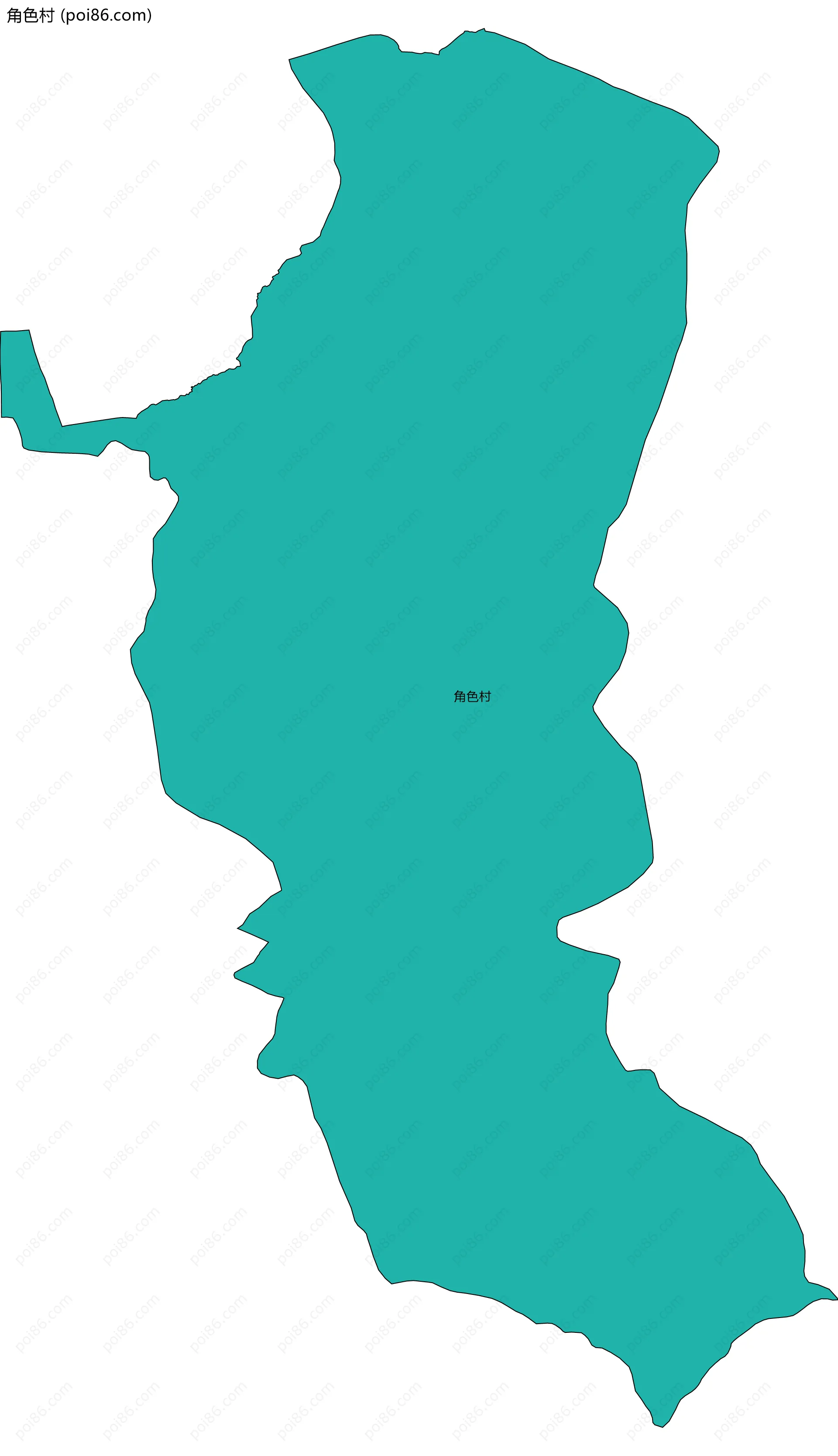 角色村边界地图