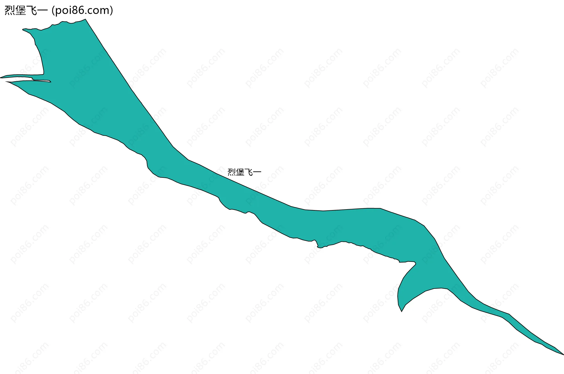 烈堡飞一边界地图
