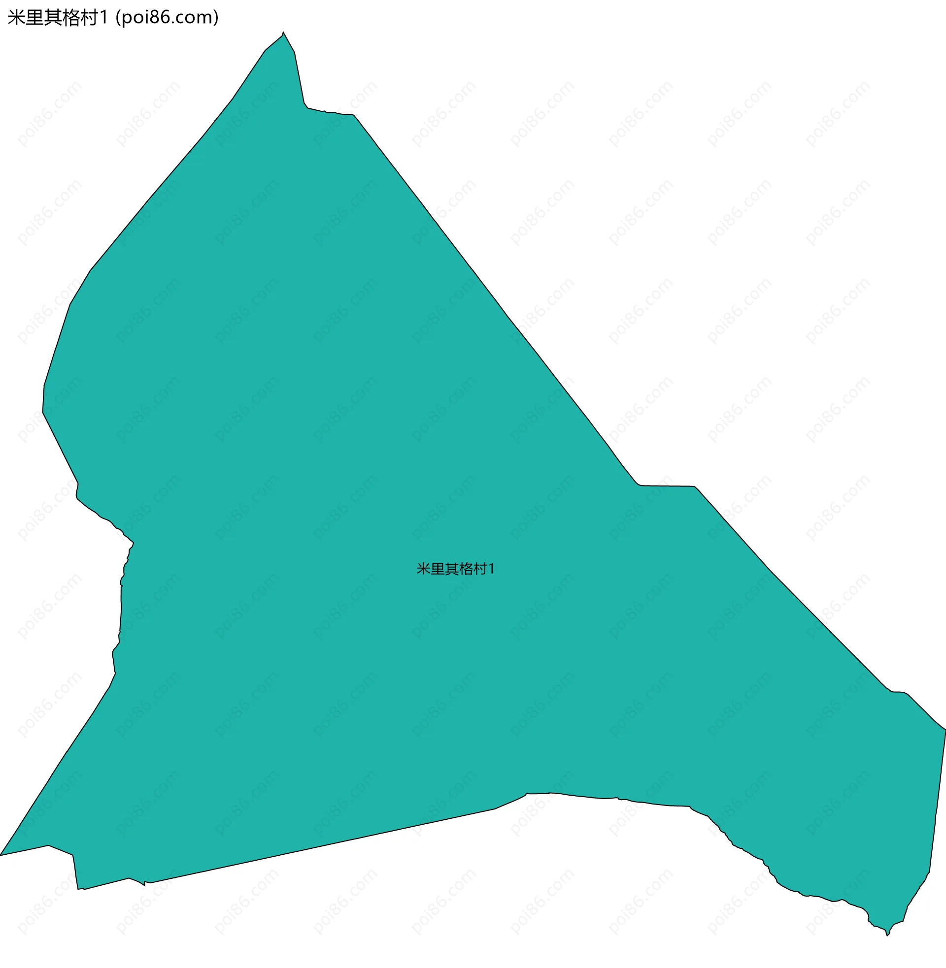 米里其格村1边界地图