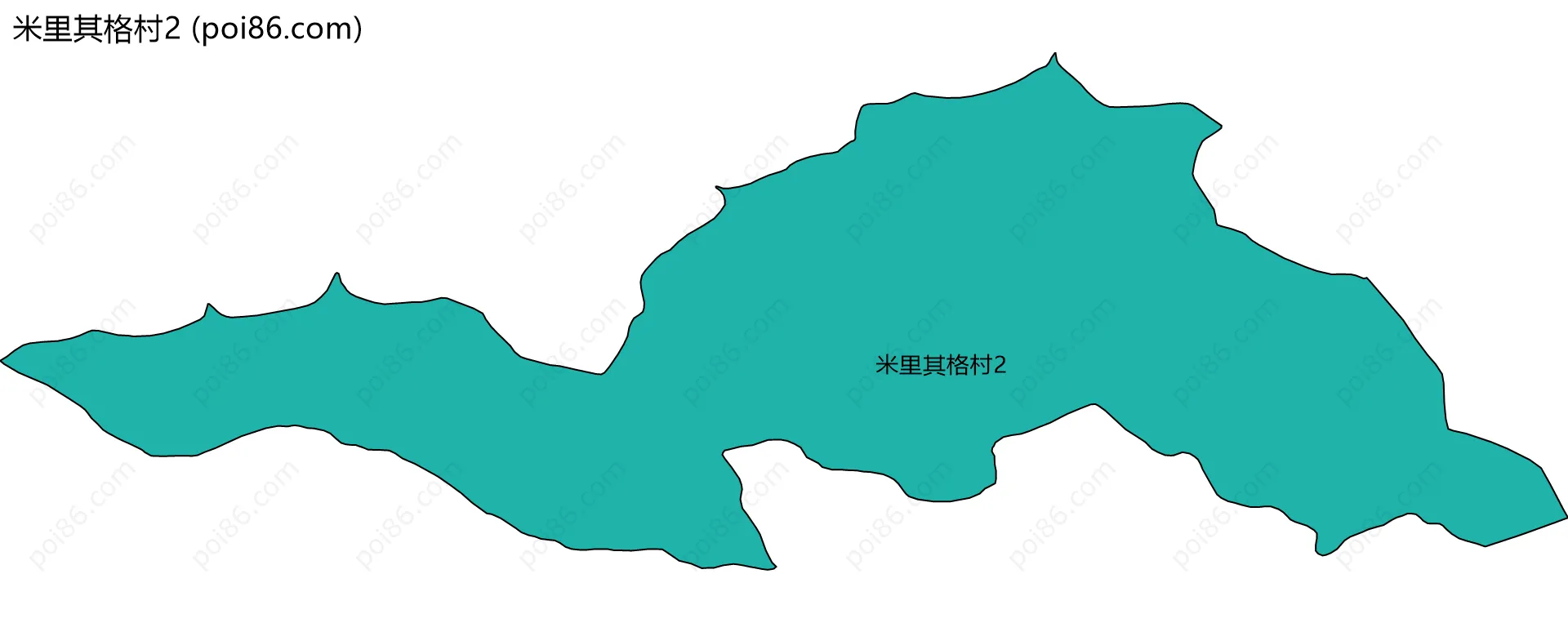 米里其格村2边界地图