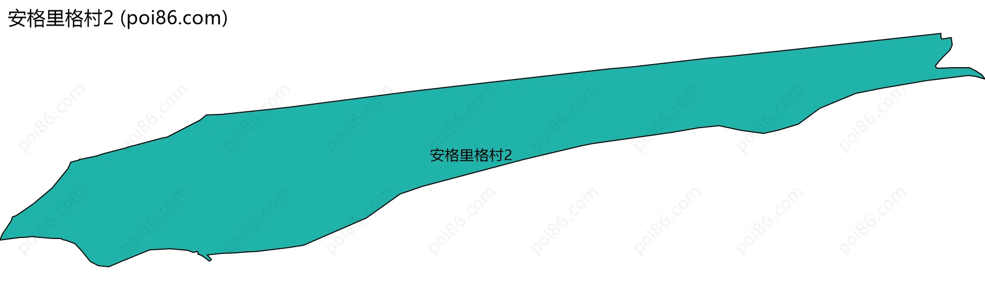安格里格村2边界地图