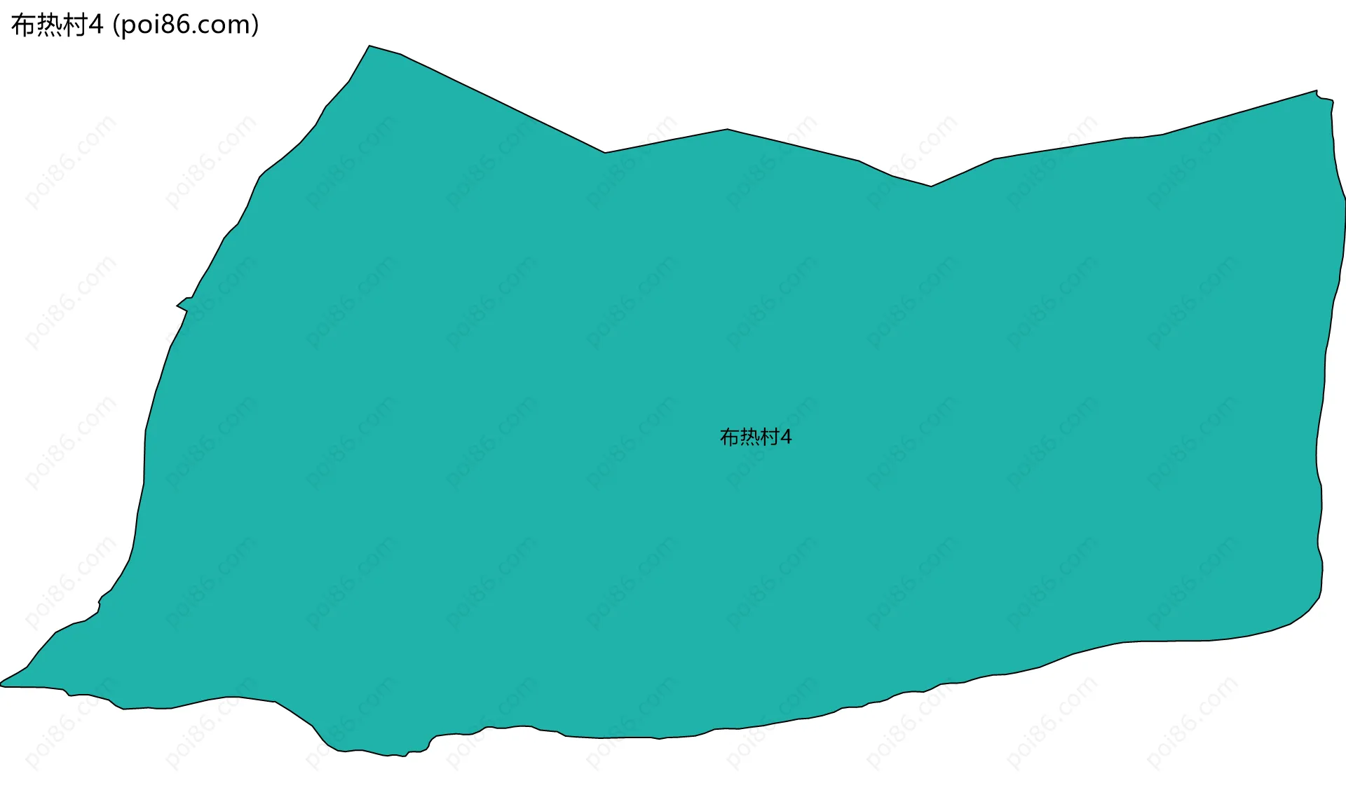 布热村4边界地图