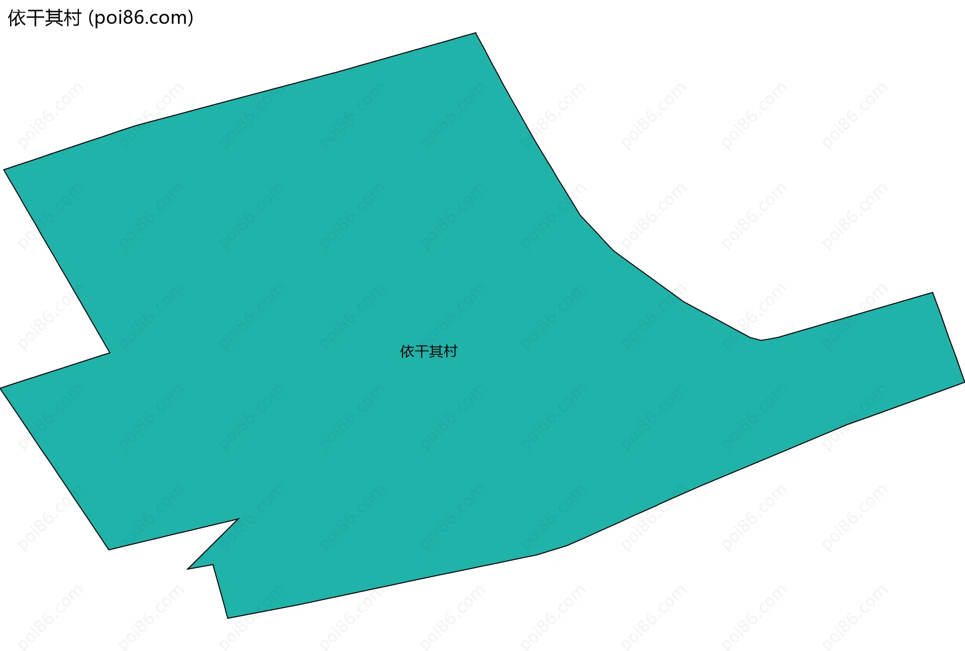 依干其村边界地图