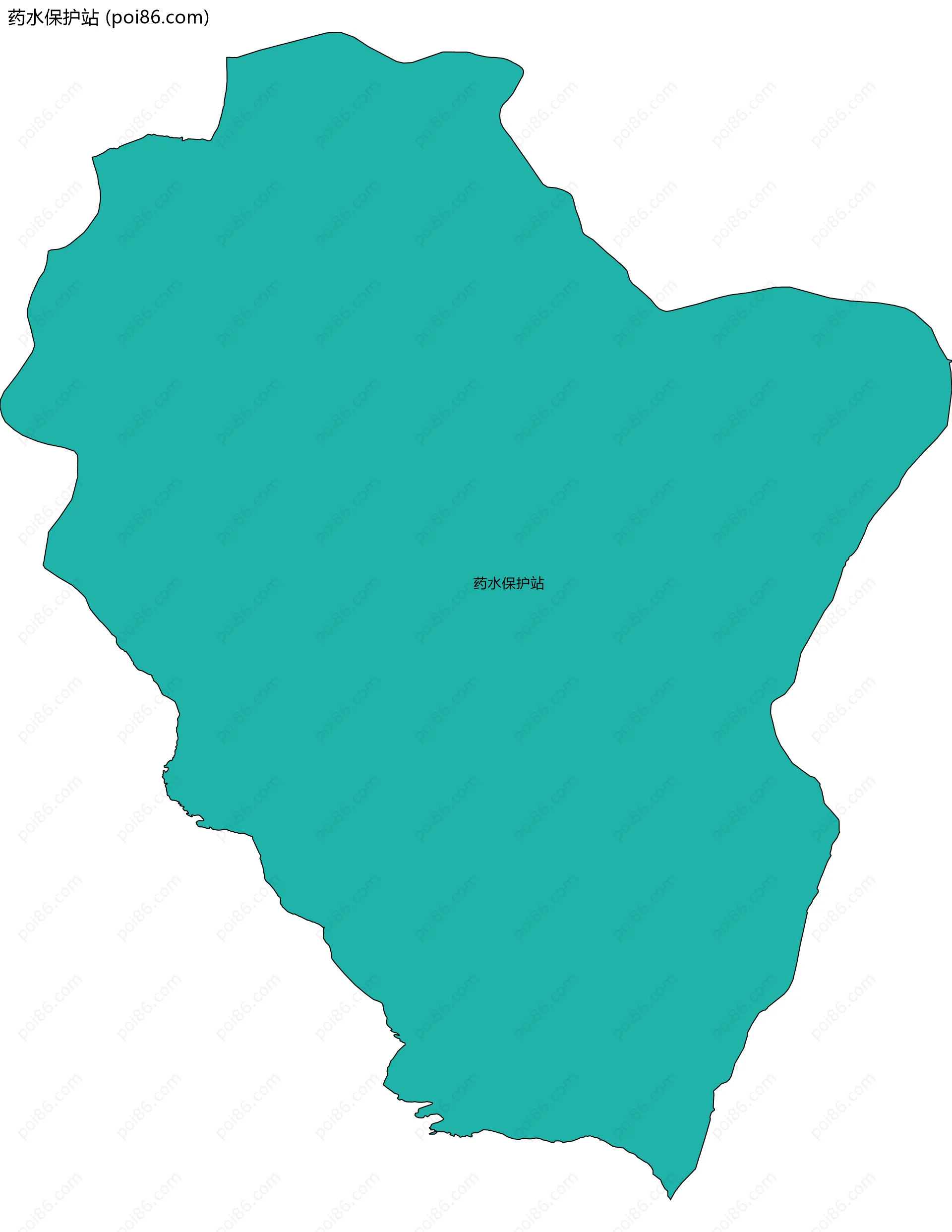 药水保护站边界地图