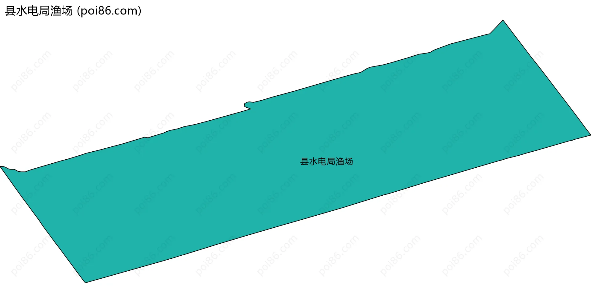 县水电局渔场边界地图