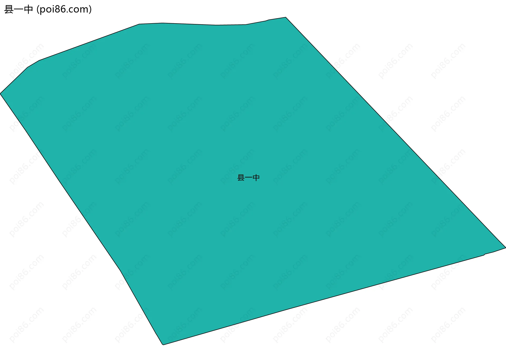 县一中边界地图