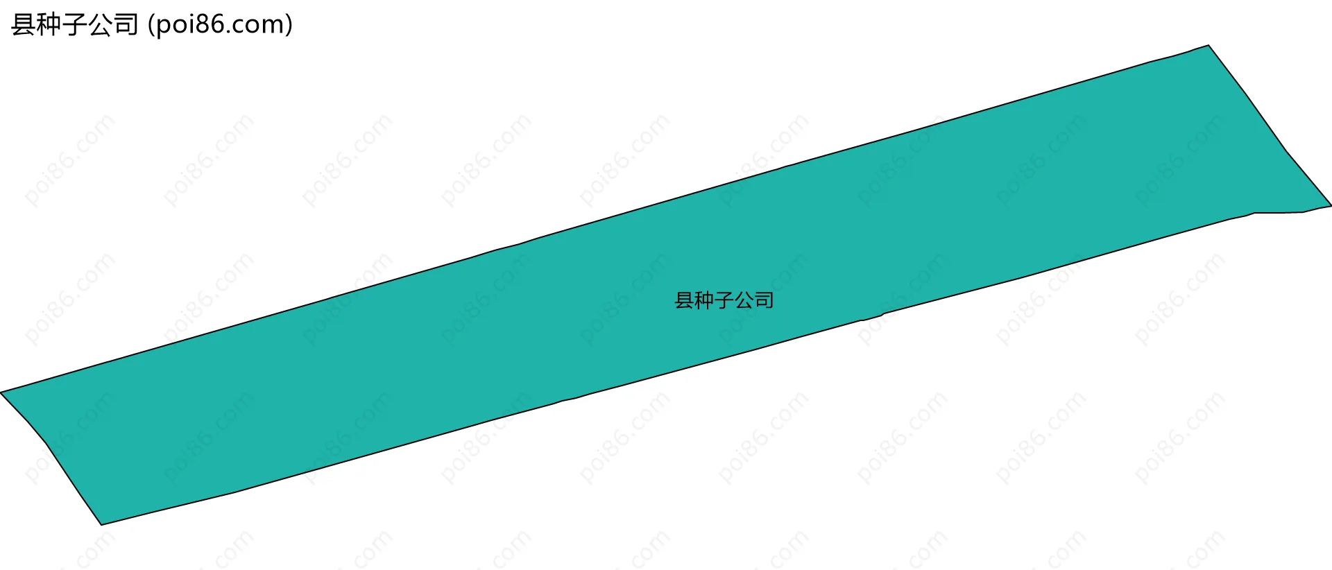 县种子公司边界地图