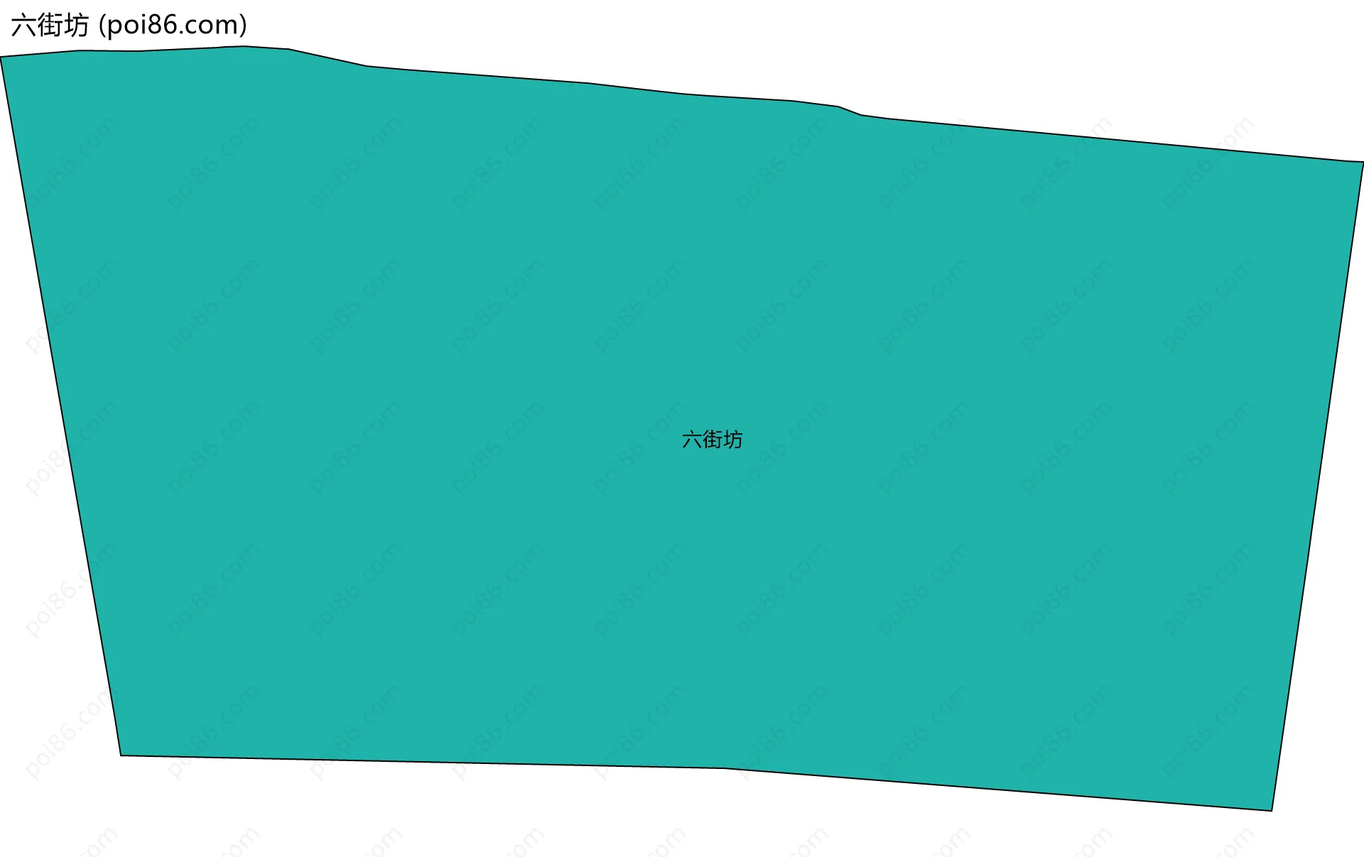 六街坊边界地图