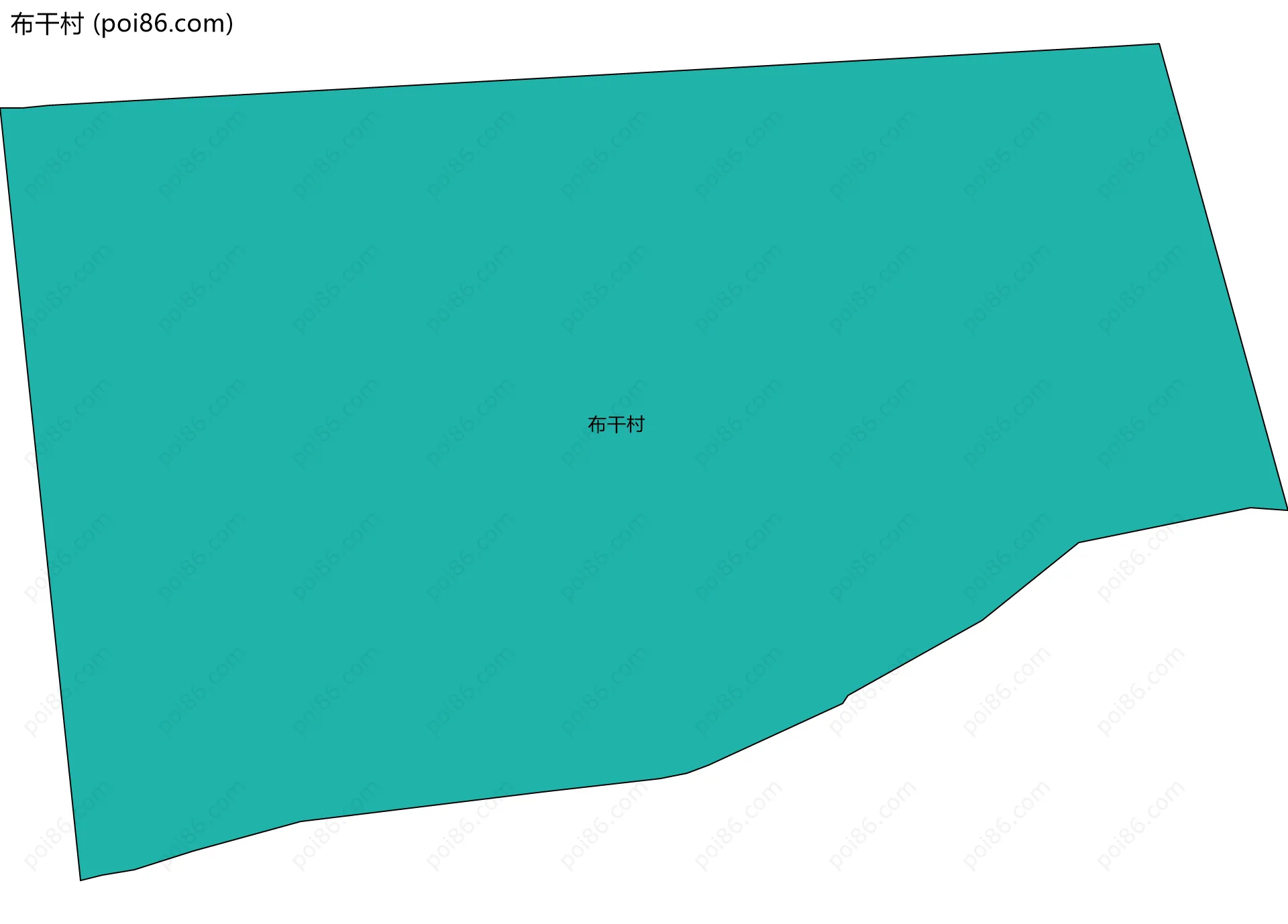 布干村边界地图