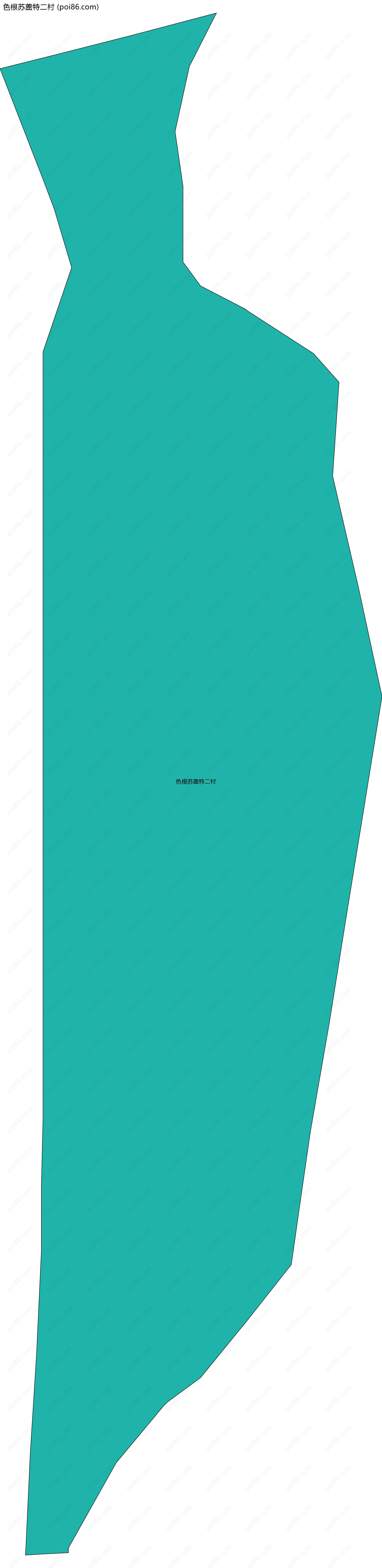 色根苏盖特二村边界地图