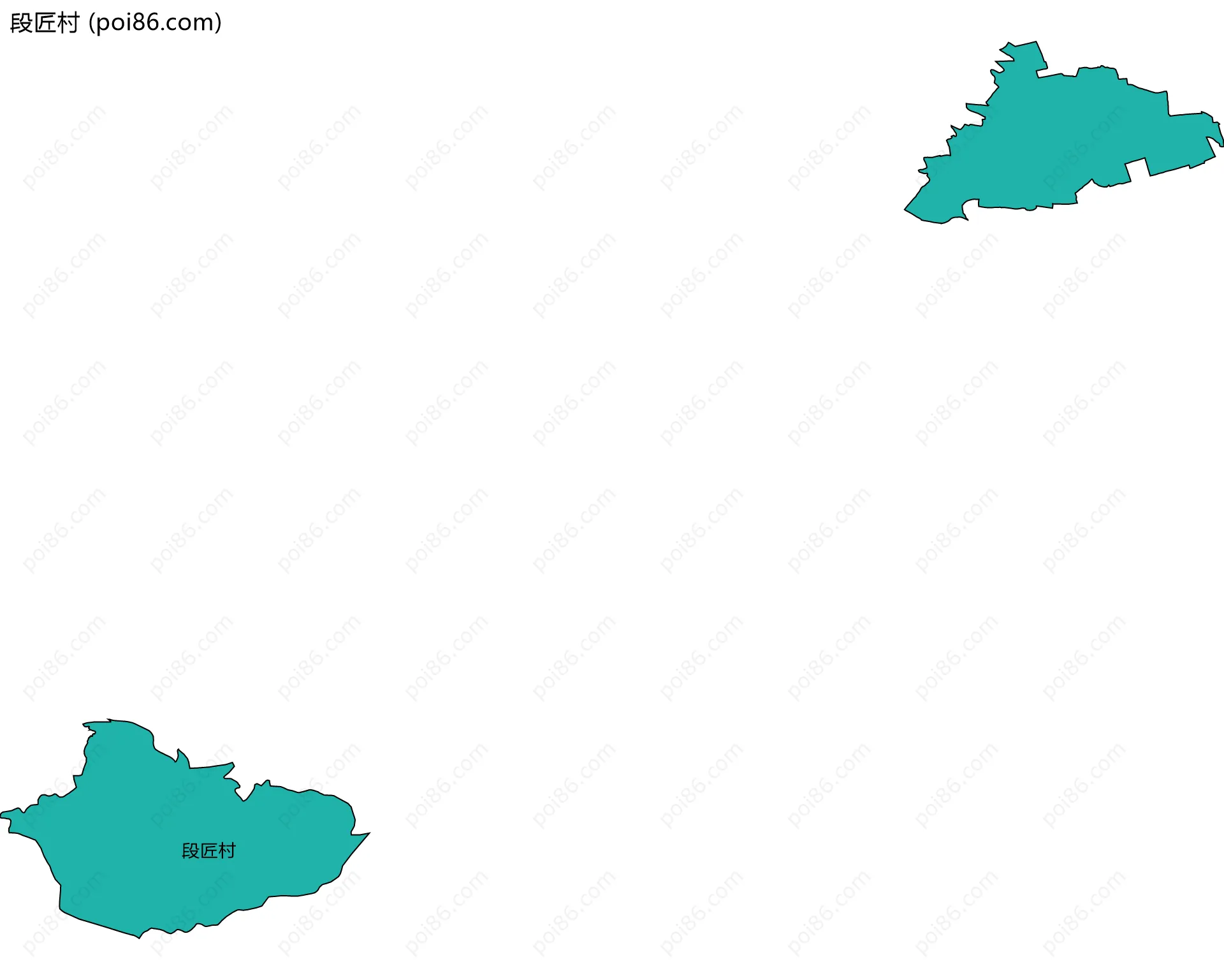 段匠村边界地图