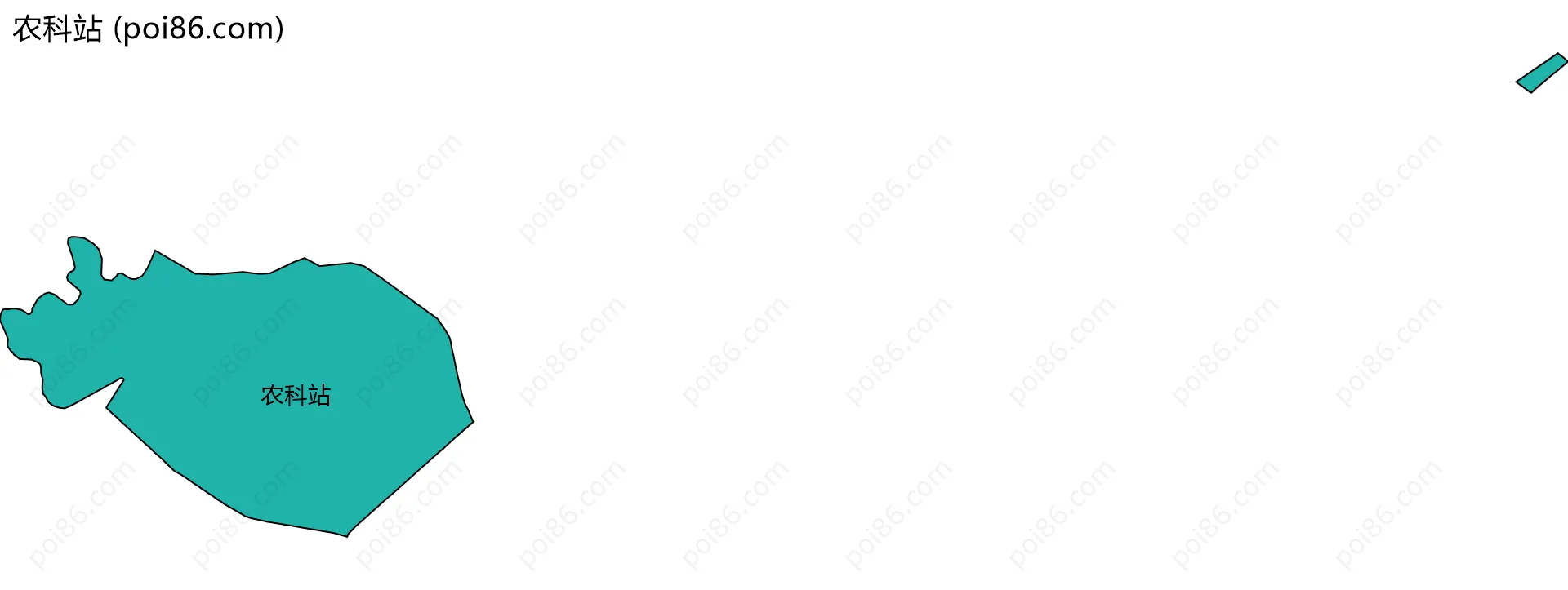 农科站边界地图