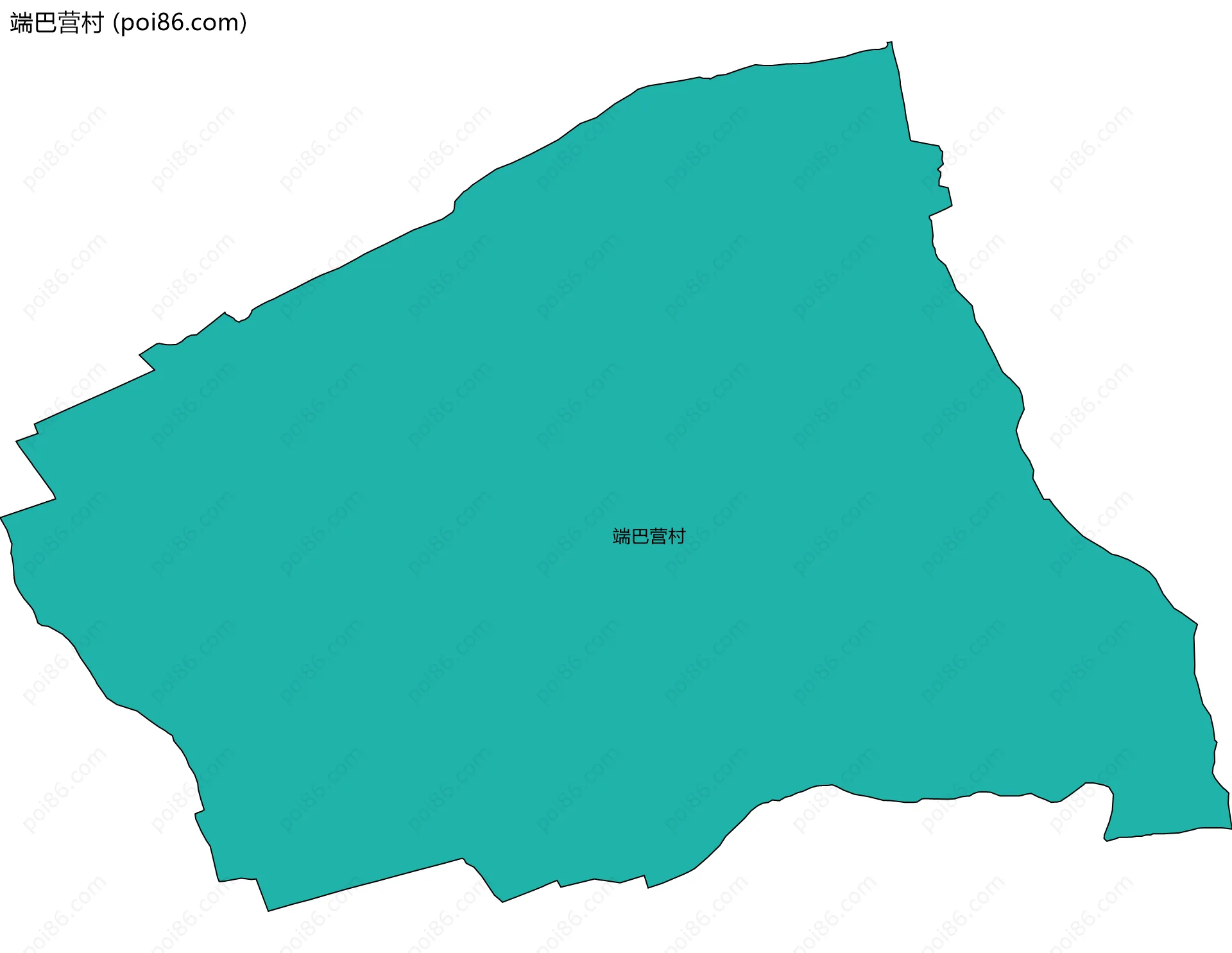 端巴营村边界地图