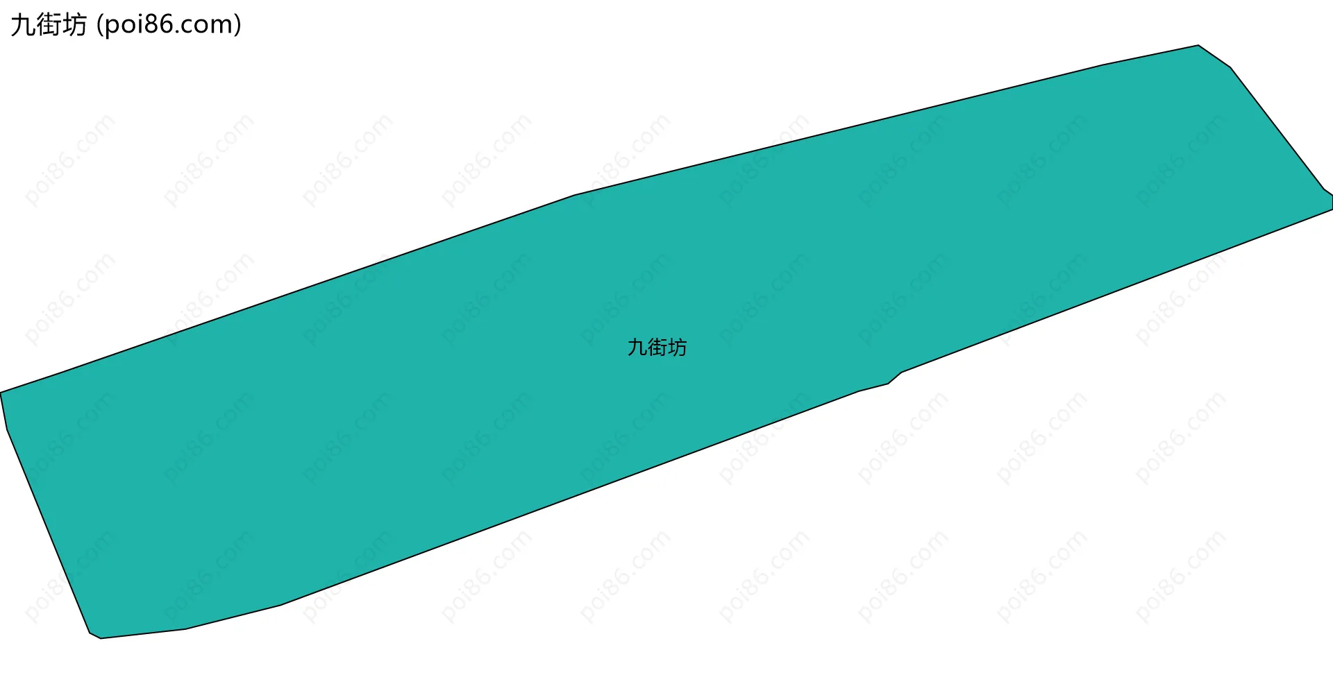 九街坊边界地图