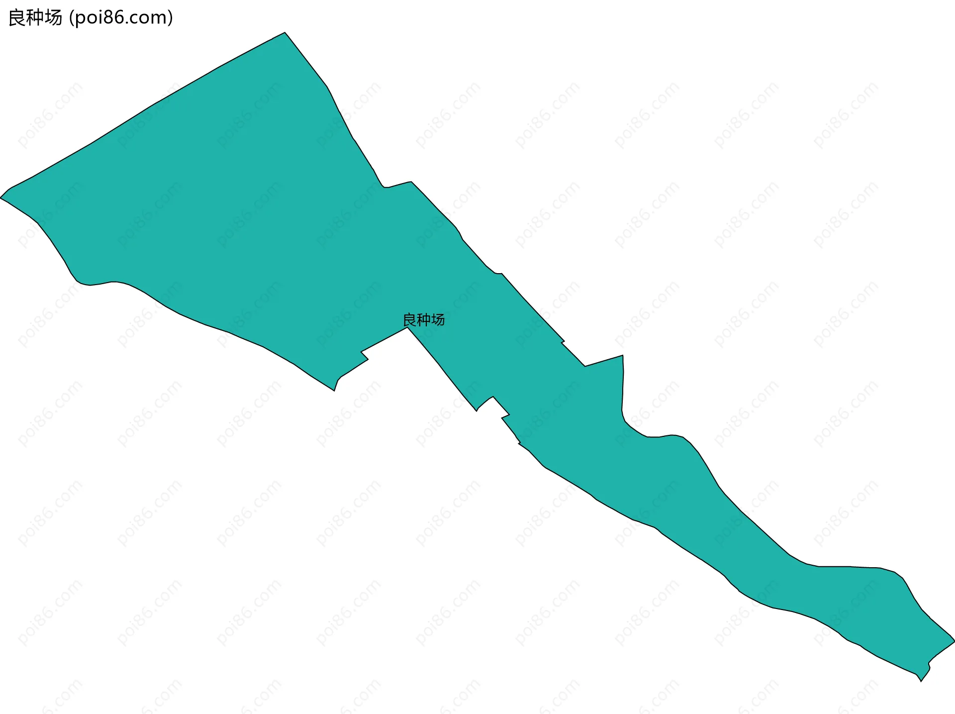 良种场边界地图