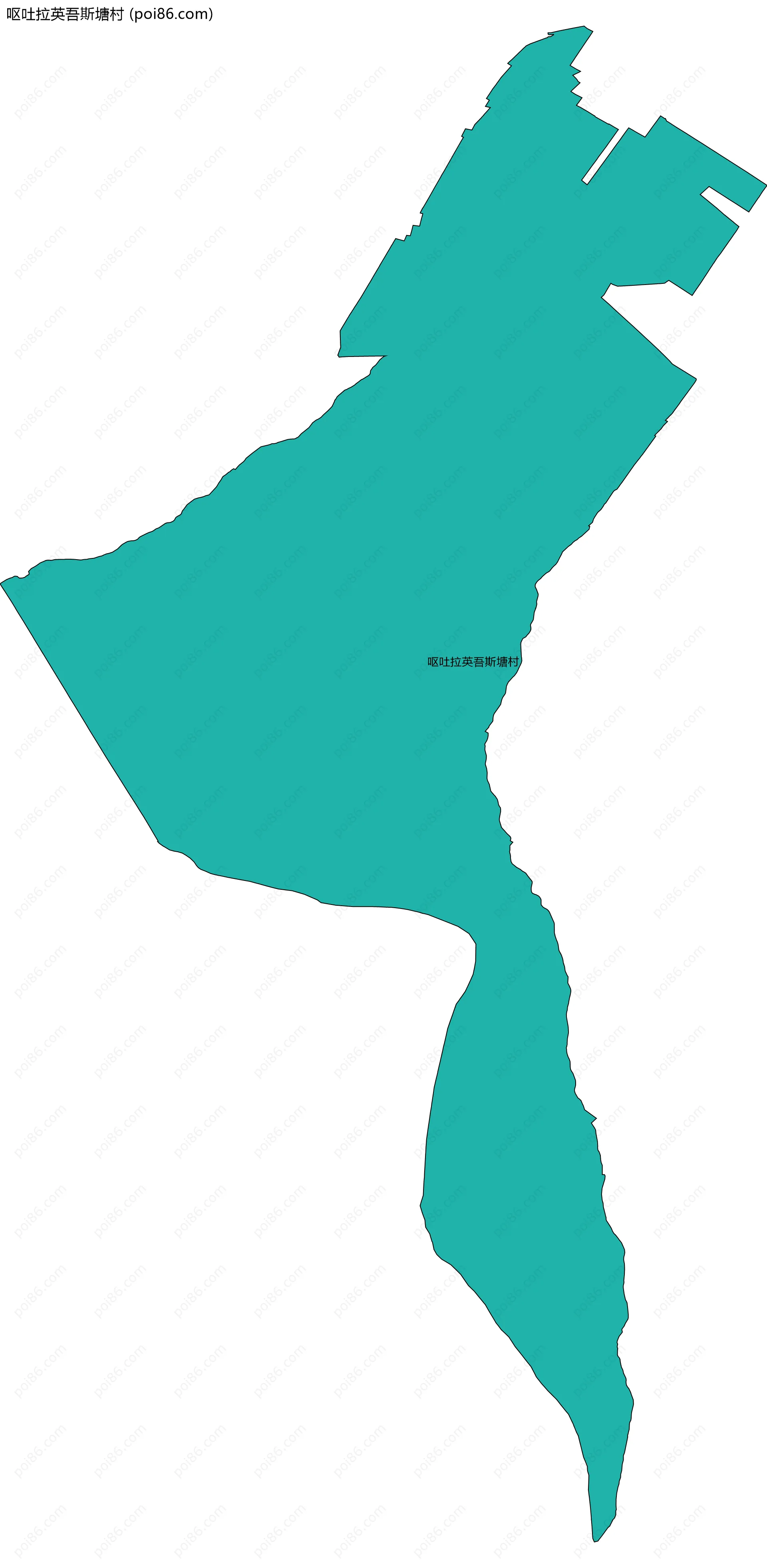 呕吐拉英吾斯塘村边界地图